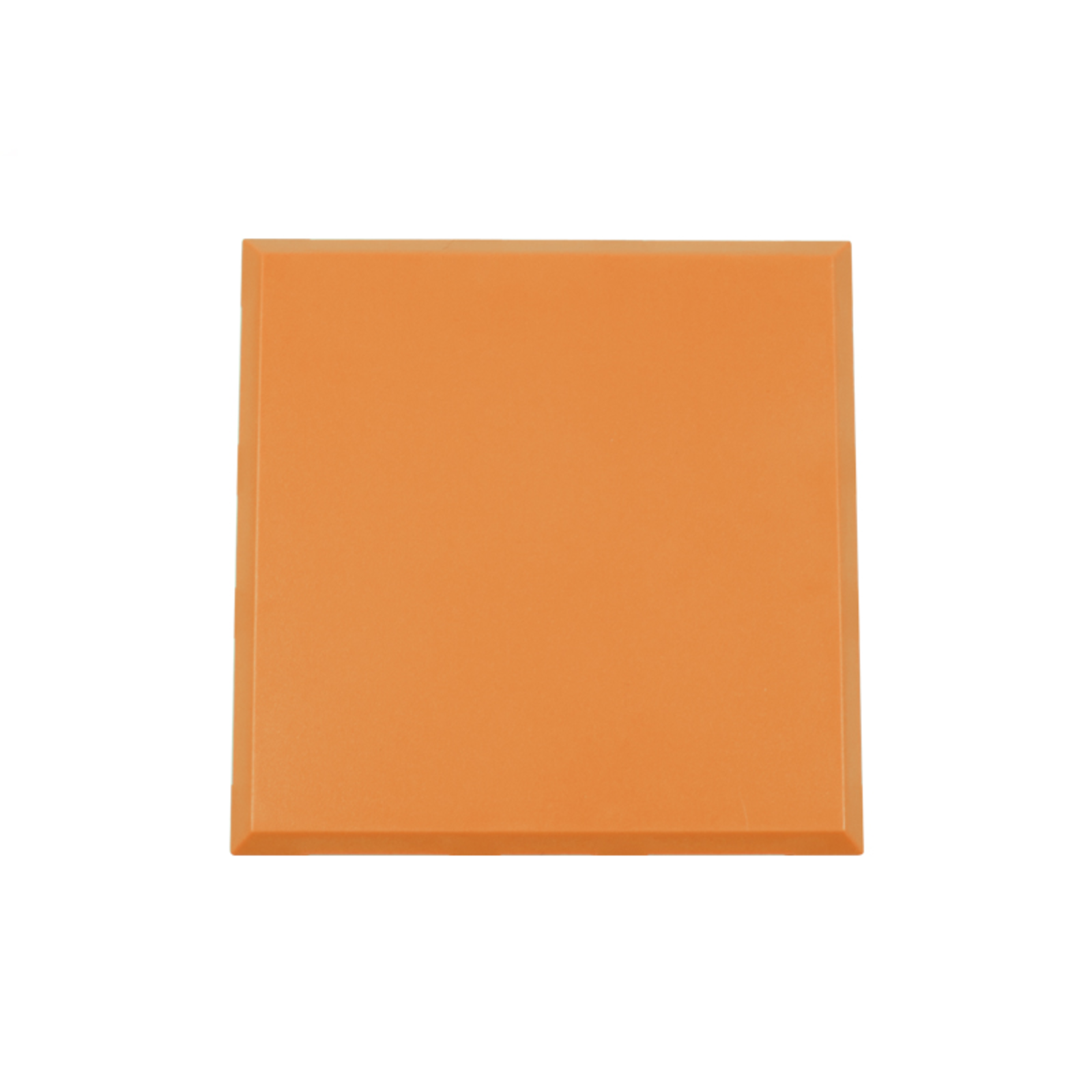 ALLNET BrickRknowledge Plastic Tray 2x2 orange Top And Bottom Pack of 10