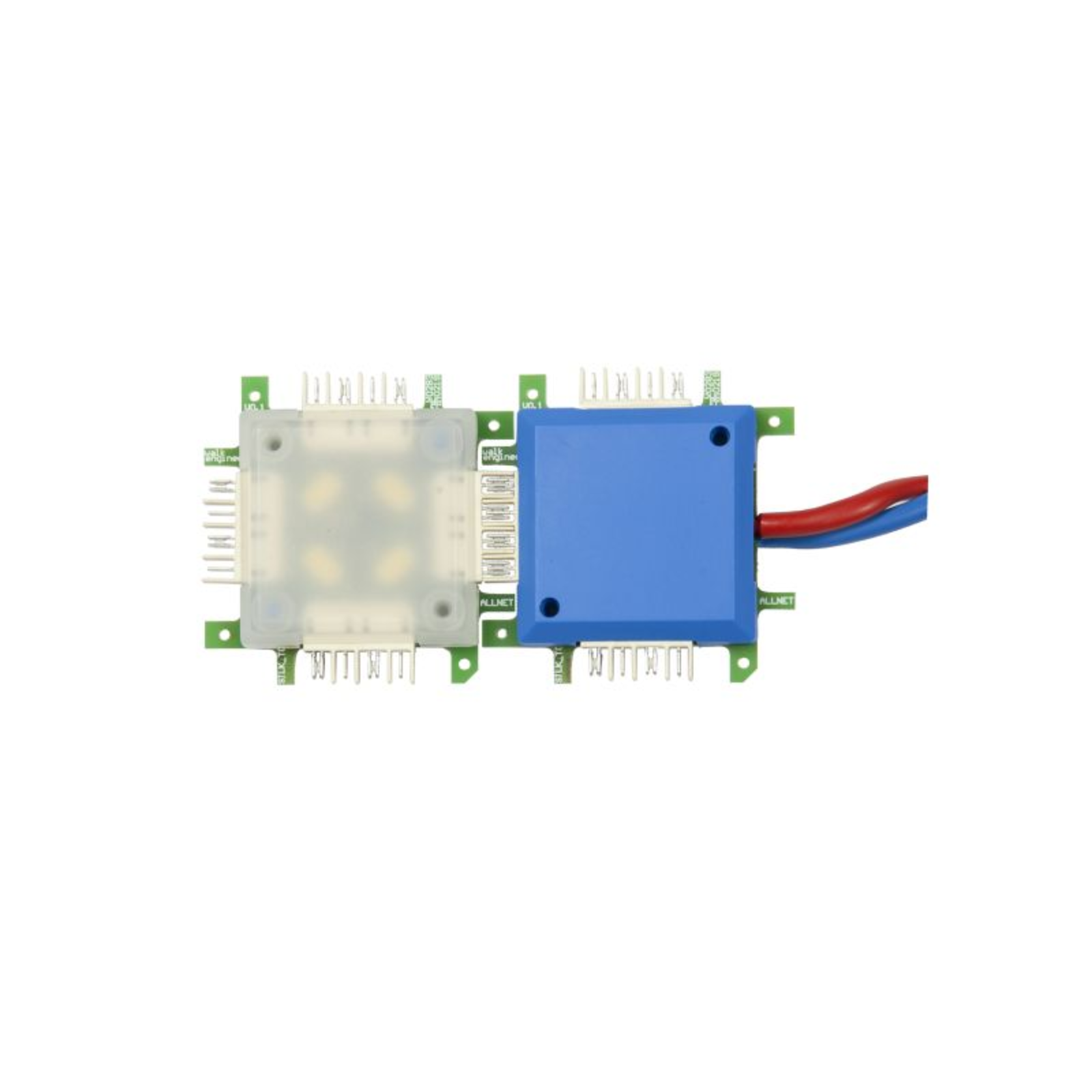 ALLNET 124449 LED Brick R Knowledge transparent 2.4 Kg