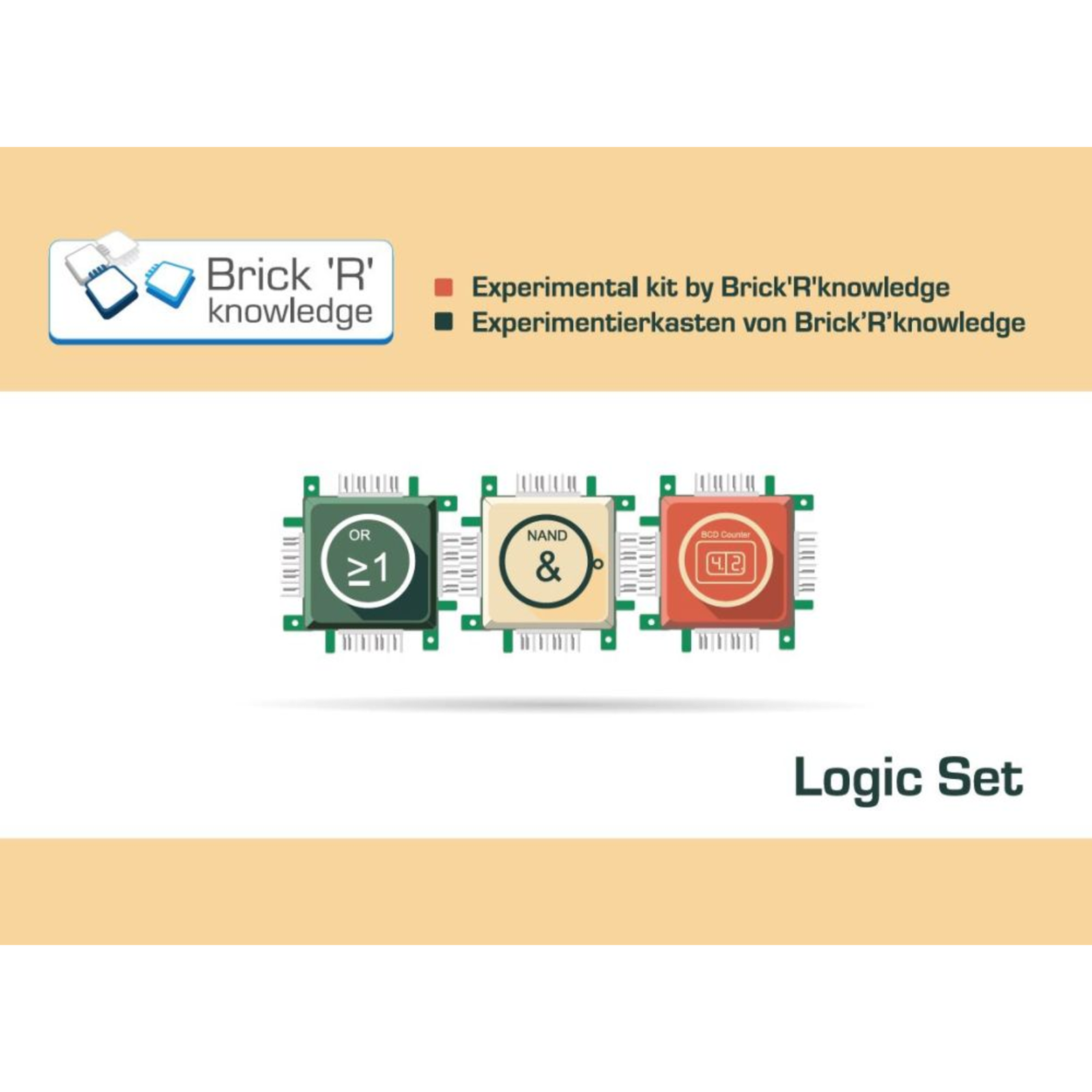 ALLNET Logic Set Starter Set Brick R Knowledge Multicoloured 9 V