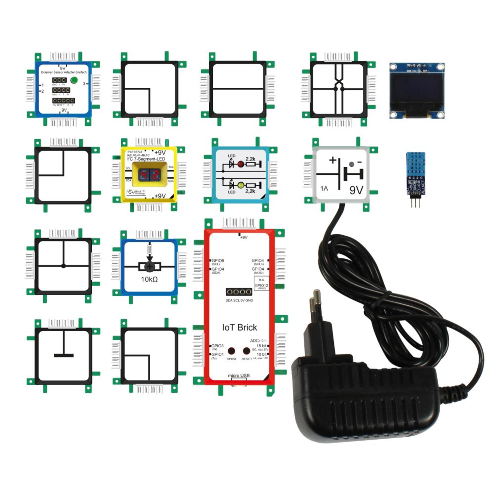 ALLNET 138090 Brick R Knowledge Multicoloured
