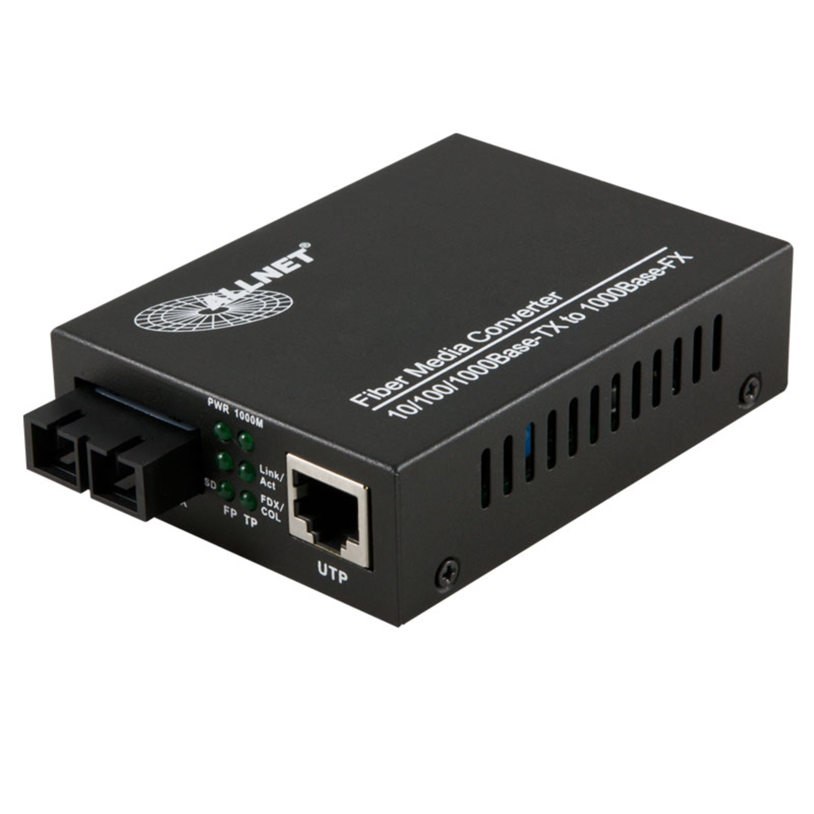 ALLNET Media Converter 10/100/1000BaseT-1000BaseLX SC Single Mode