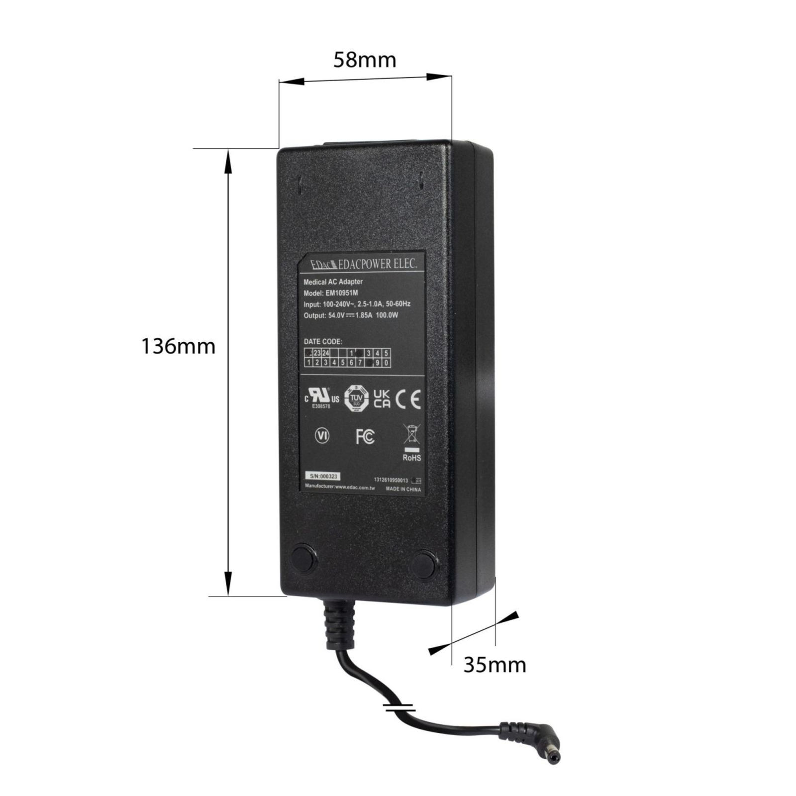 ALLNET Point-to-point Modem VDSL2 Vectoring Via 2-wire with PoE Unmanaged ALL-MC116SPV-VDSL2