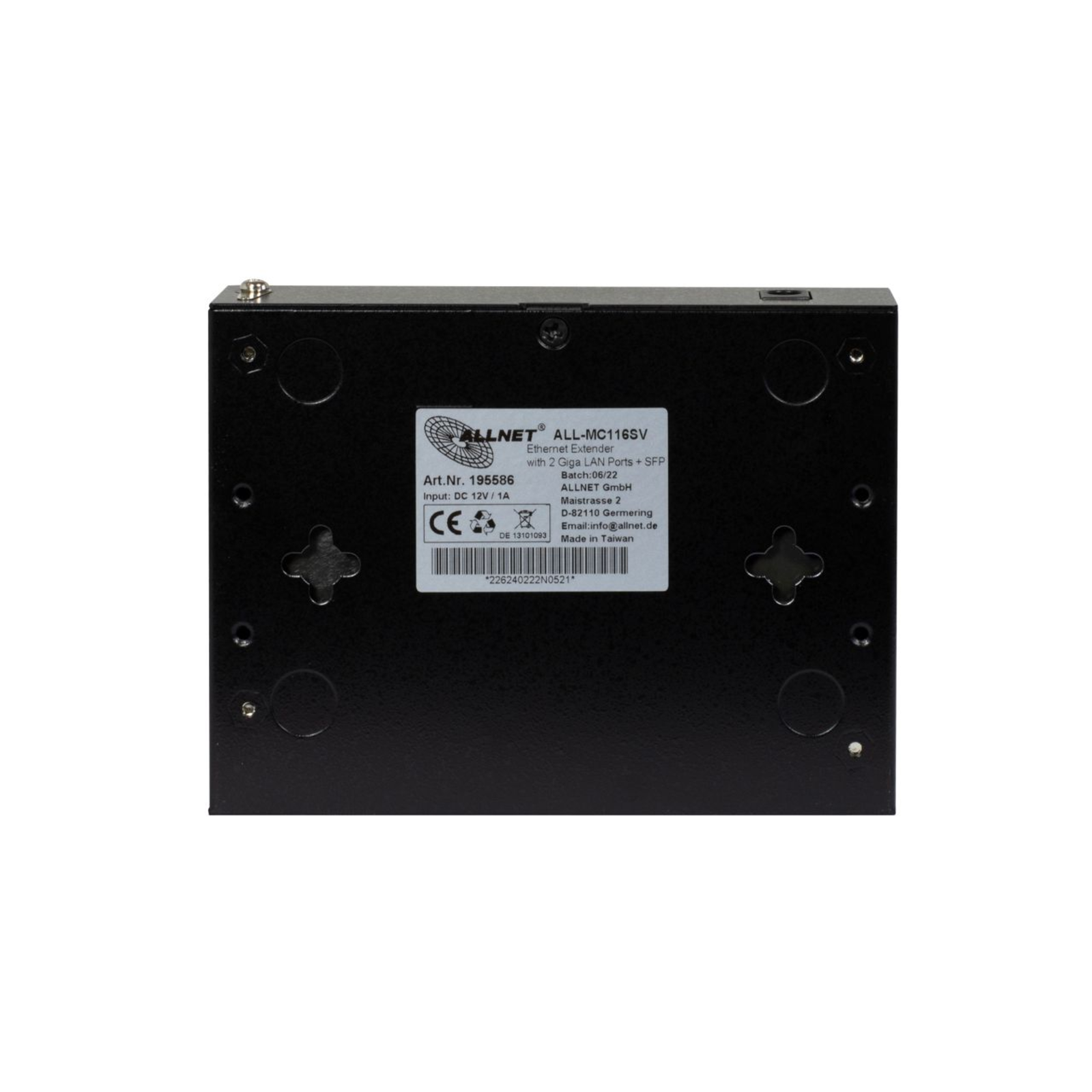 ALLNET ISP Bridge Modem VDSL2 with Vectoring /Point-to-Point Slave Modem Unmanaged