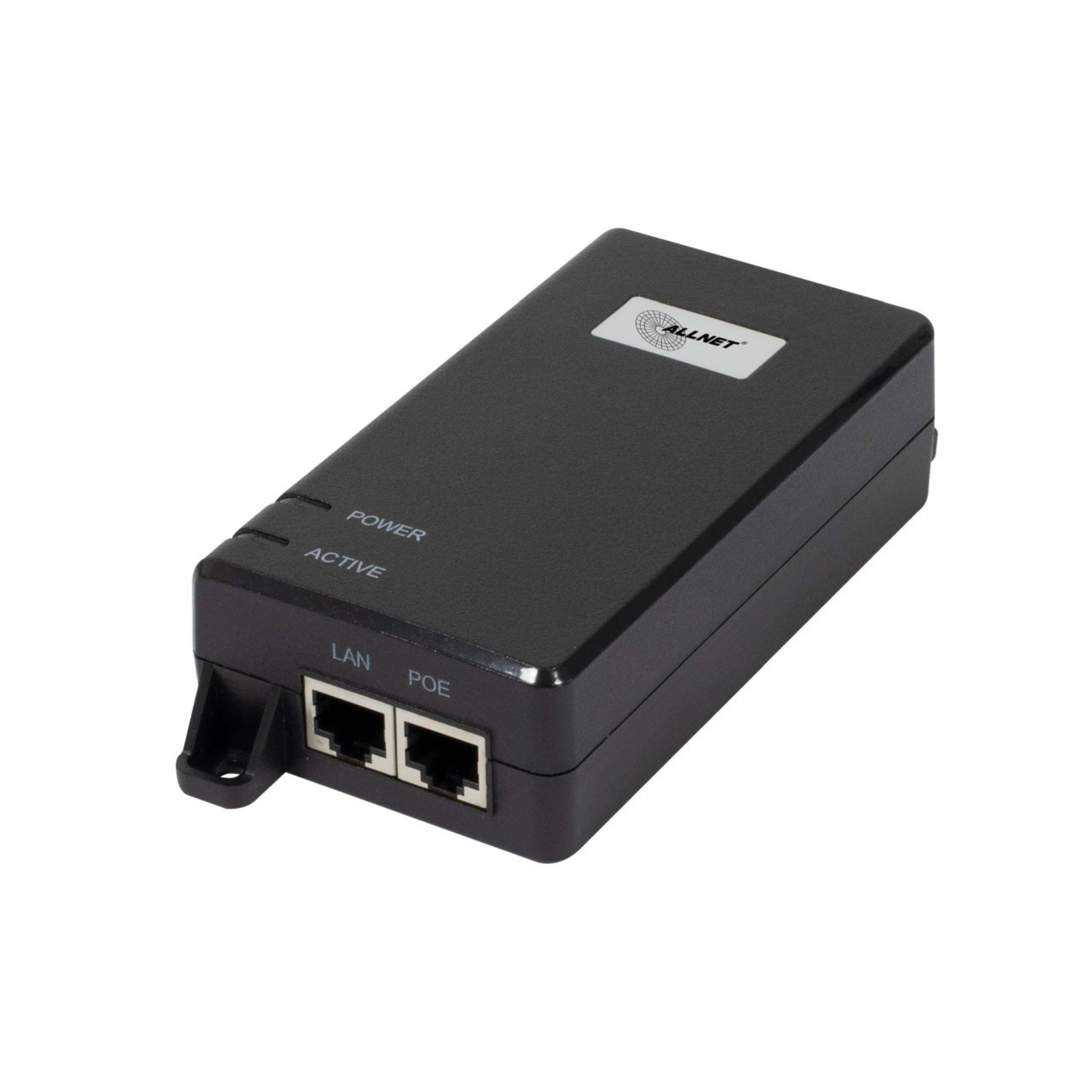 ALLNET PoE Injector 1G/2.5G/5G PoE Amp PoE Bt (15.4W/30W/60W) Plastic Housing ALL-PI102-BT60-5G