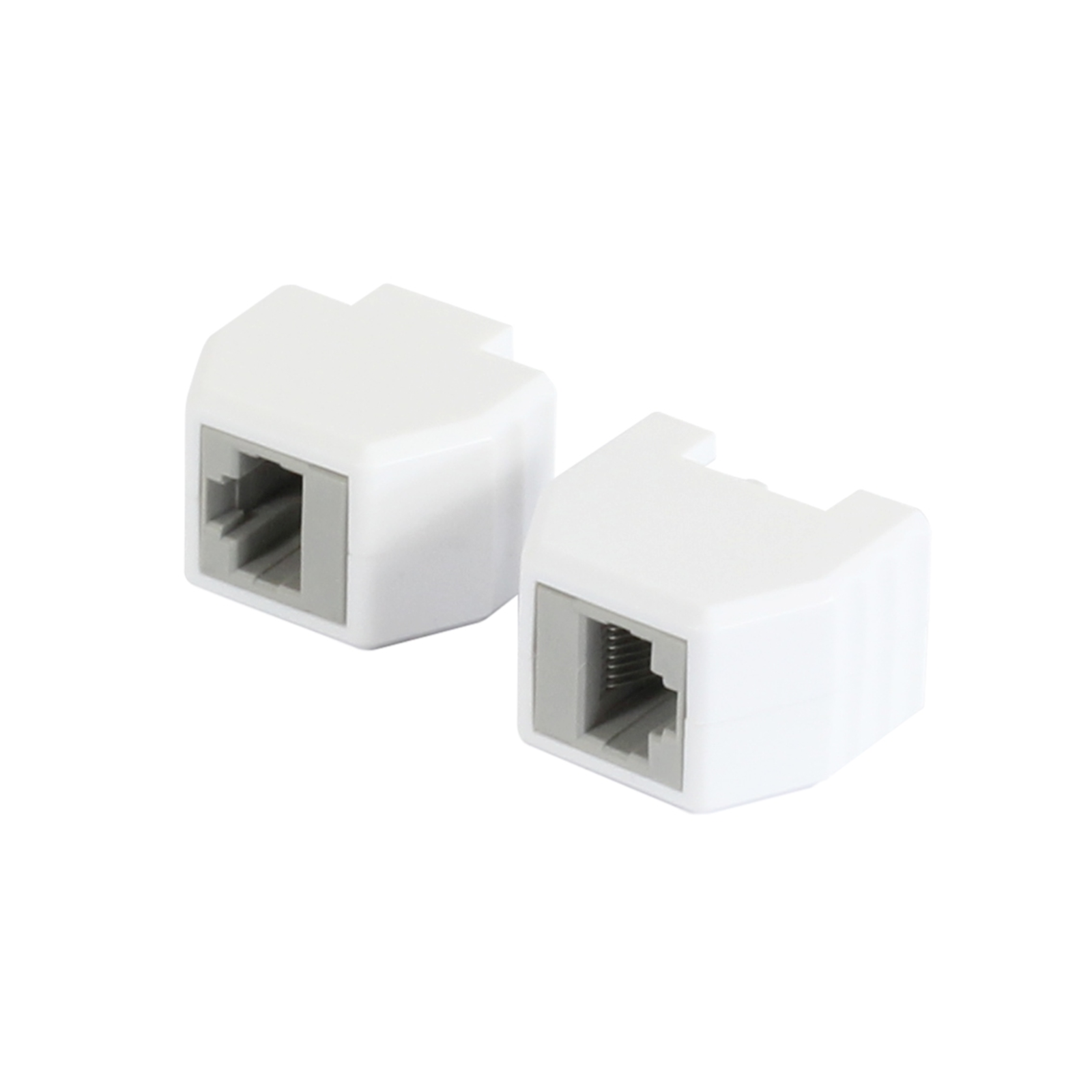 ALLNET RJ45 Fuse Coupling Drop-out Socket PoE Capable up to 10GBit 3D Cable/adapter Set Digital/data