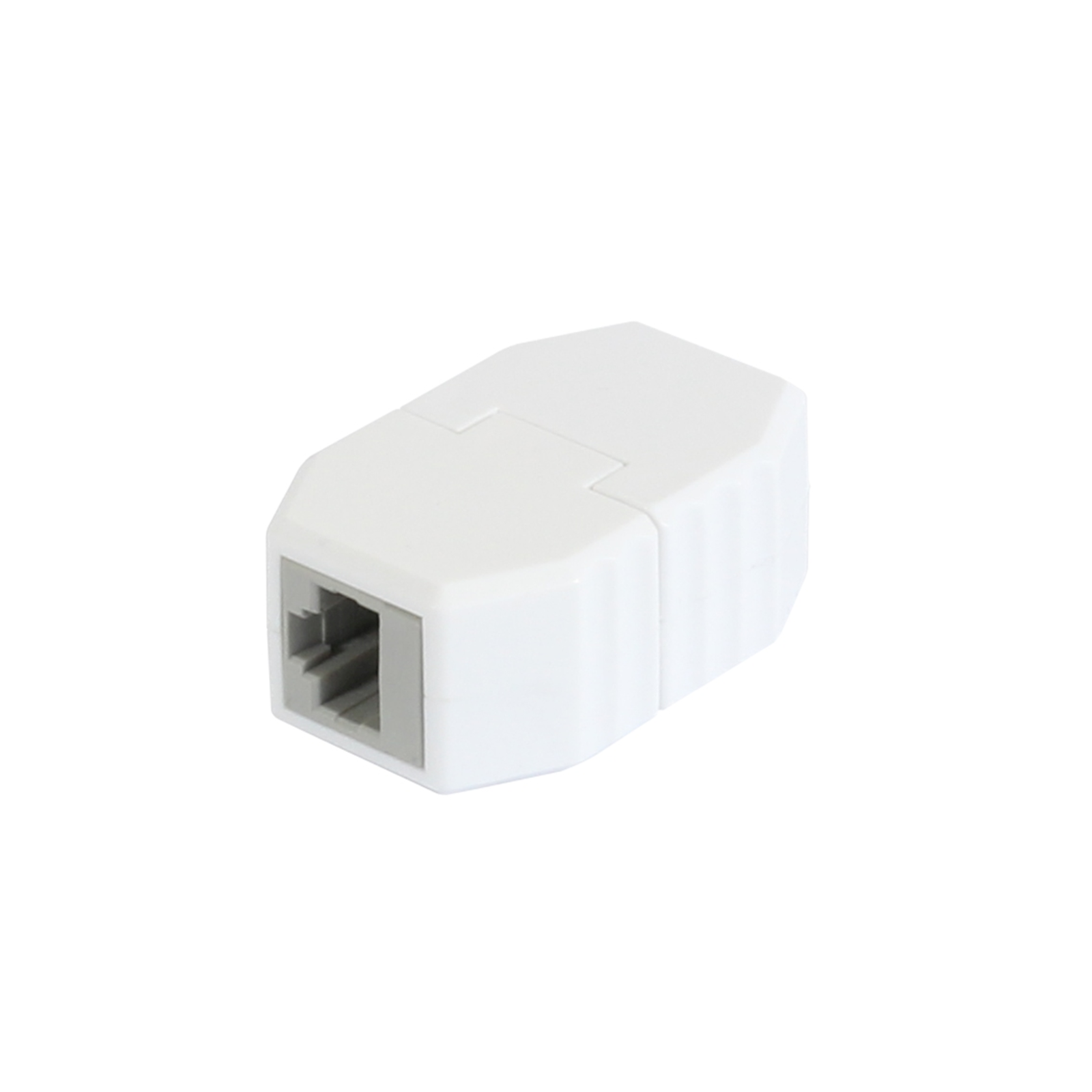 ALLNET RJ45 Fuse Coupling Drop-out Socket PoE Capable up to 10GBit 3D Cable/adapter Set Digital/data