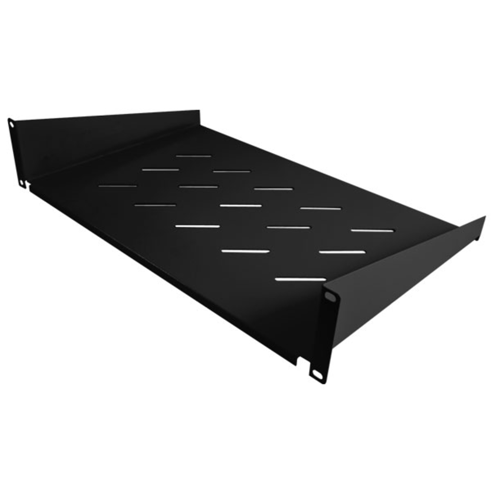 ALLNET 19 Accessories Shelf 2U T300mm Front Mounting Black