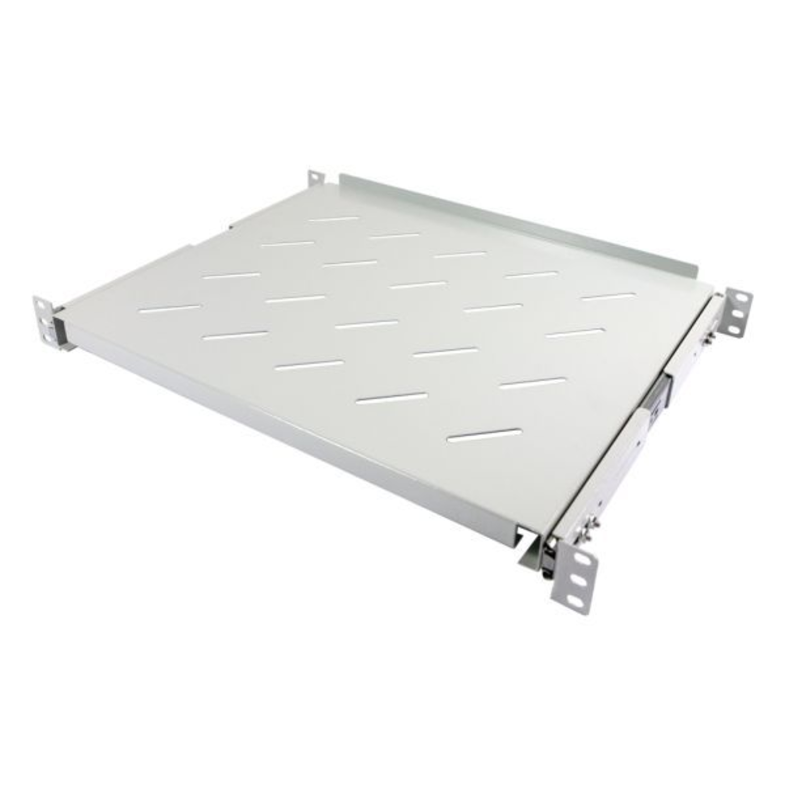 ALLNET 19 Accessories Shelf 1U T800mm Extendable Light Grey