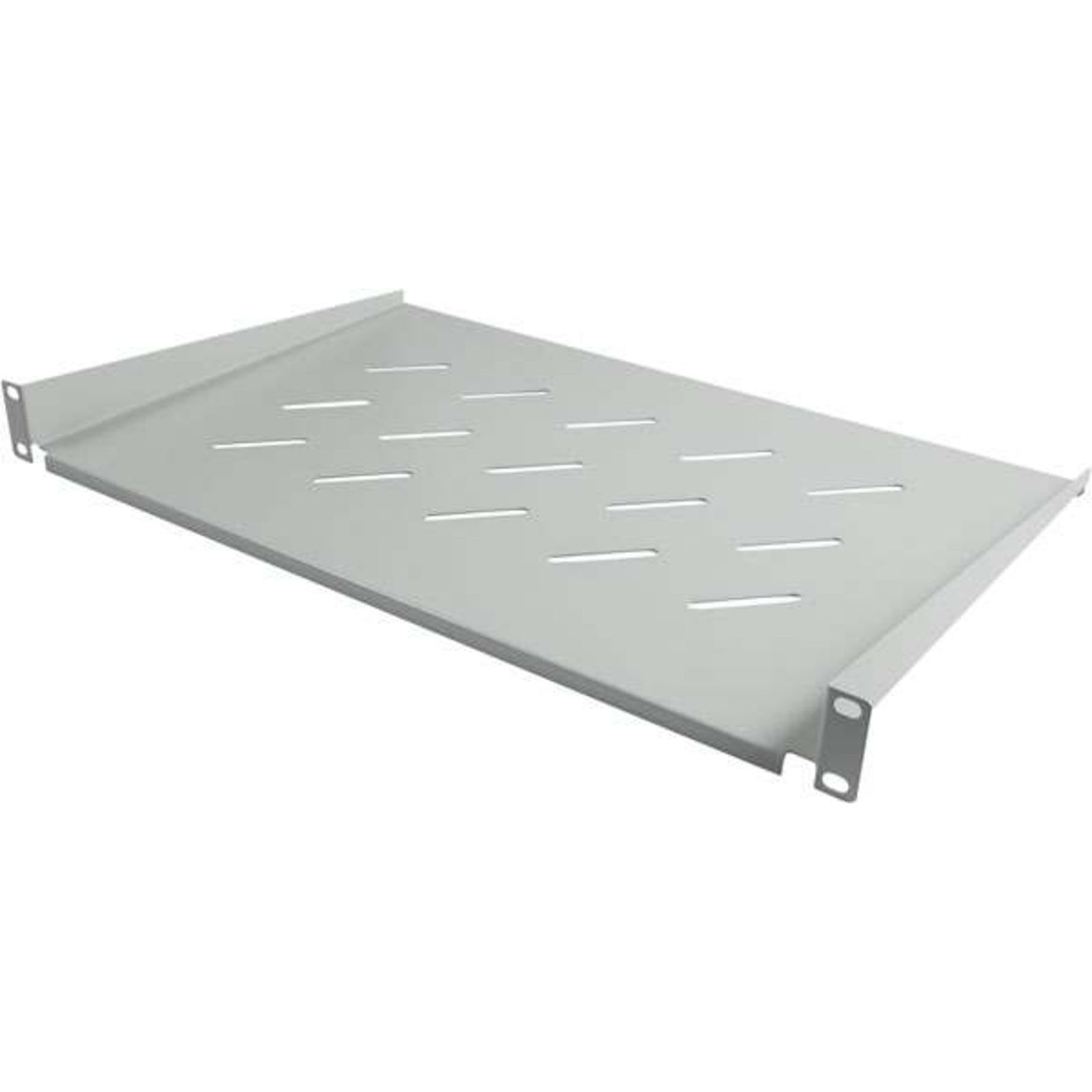 ALLNET 19 Accessories Shelf 1U T200mm Front Mounting Light Grey