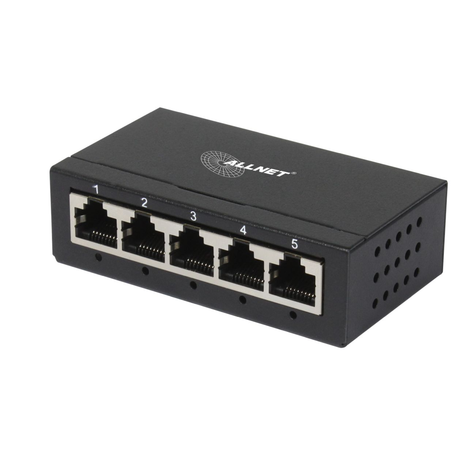 ALLNET Switch Unmanaged Layer2 5 Port 5x 1GbE Fanless ALL-SG8005 Switch 10 Gbps
