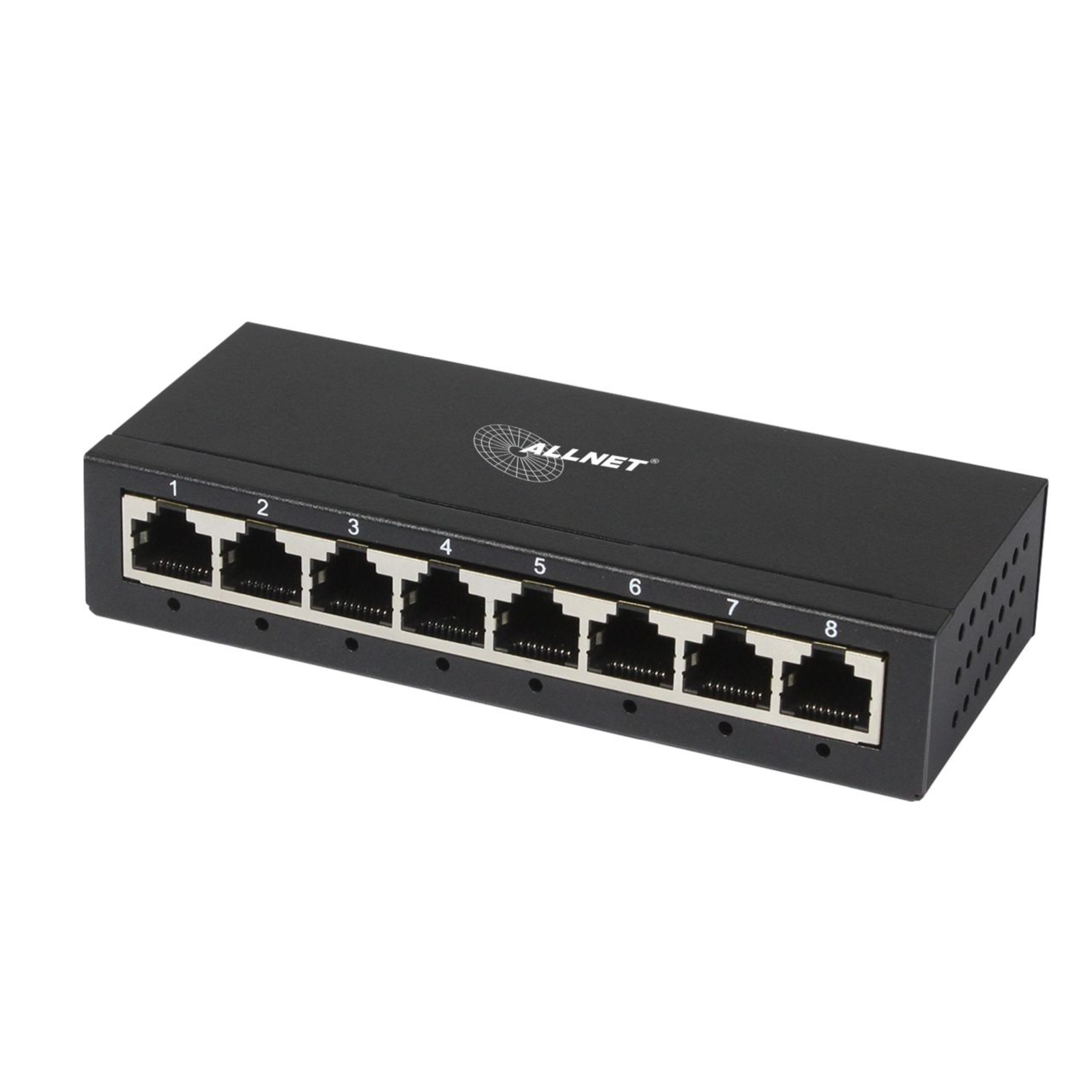 ALLNET Switch 8 Port 10/100/1000TX Unmanaged Layer2 Fanless