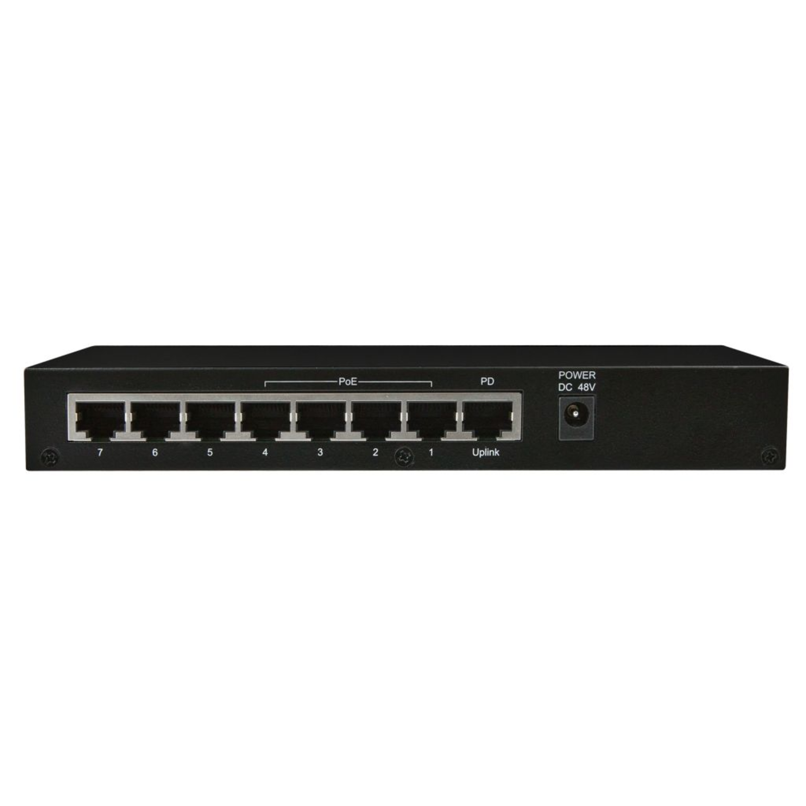 ALLNET ALL-SG8208PD Unmanaged Gigabit Ethernet 10-100-1000 Full Duplex PoE