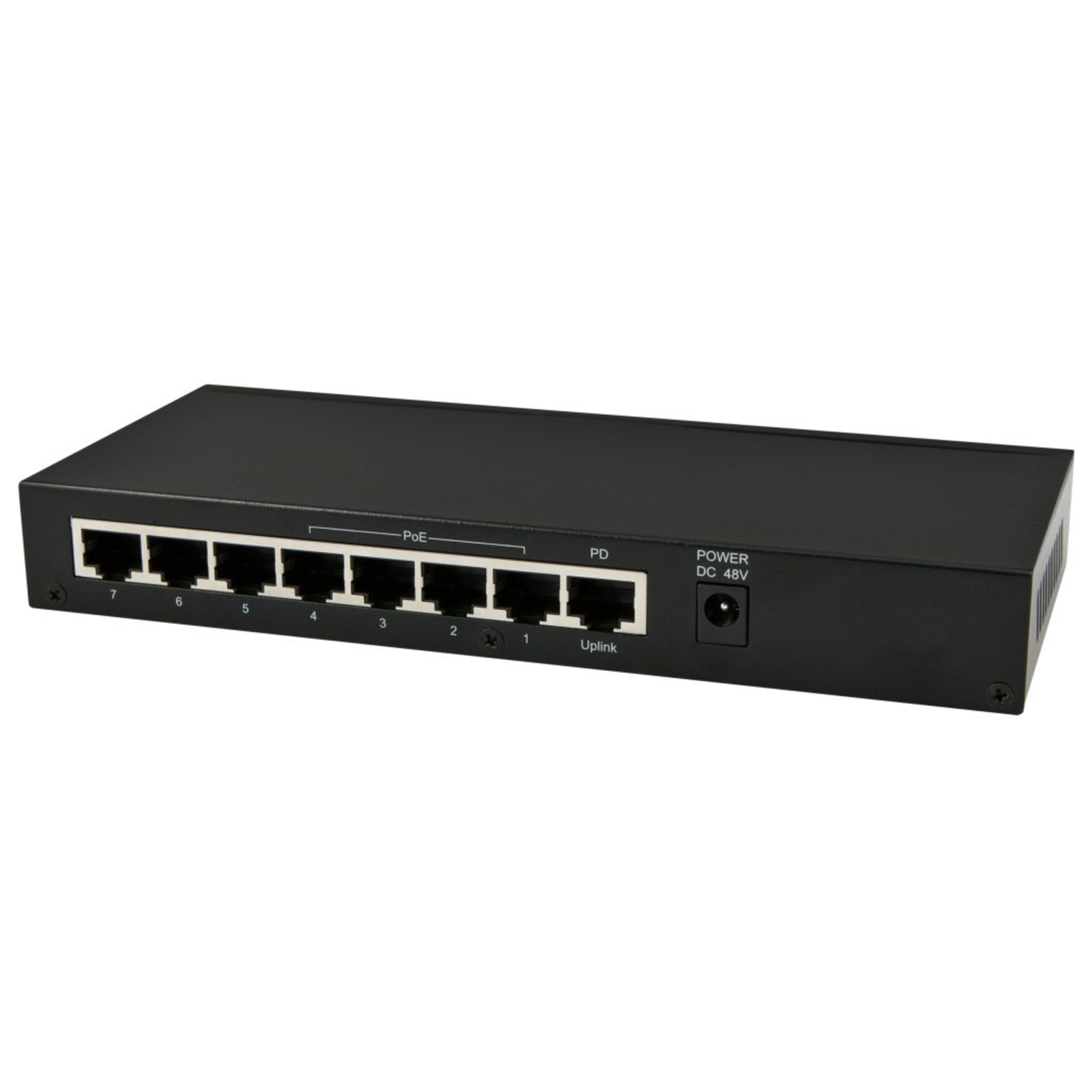 ALLNET ALL-SG8208PD Unmanaged Gigabit Ethernet 10-100-1000 Full Duplex PoE