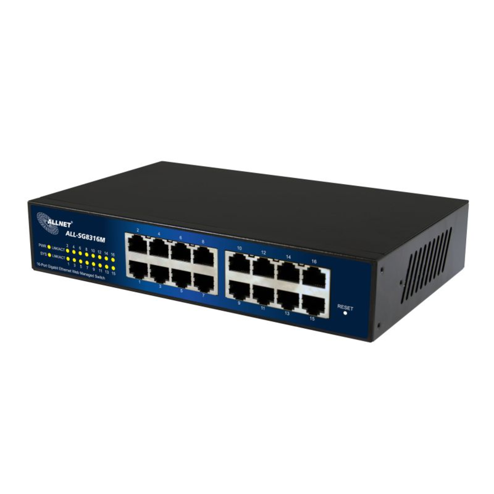 ALLNET ALL-SG8316M Switch Managed 16 X 10/100/1000