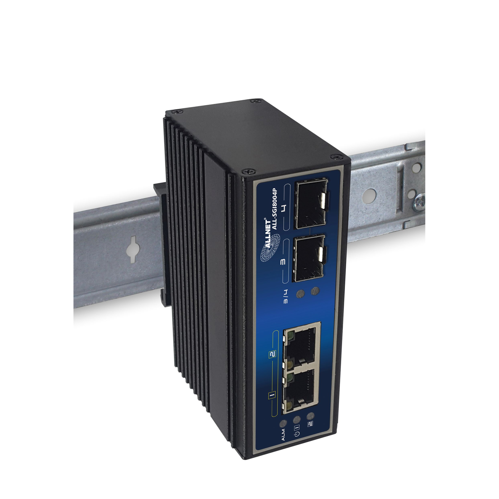 ALLNET ALL-SGI8004P Unmanaged Gigabit Ethernet 10-100-1000 Gigabit Ethernet PoE
