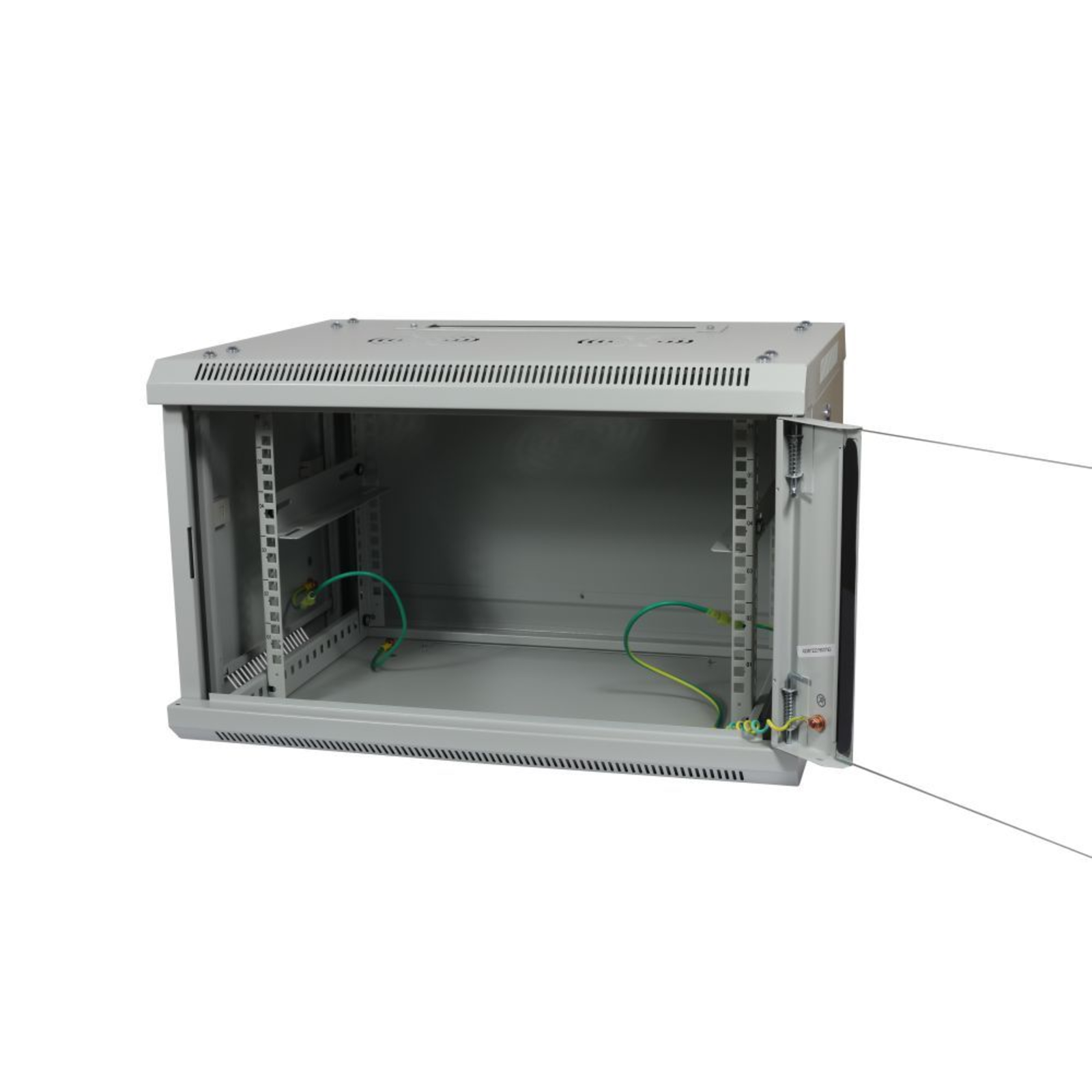 ALLNET 19 Wall-mounted Enclosure 18U W600 D450mm 1-piece Light Grey SMA Series