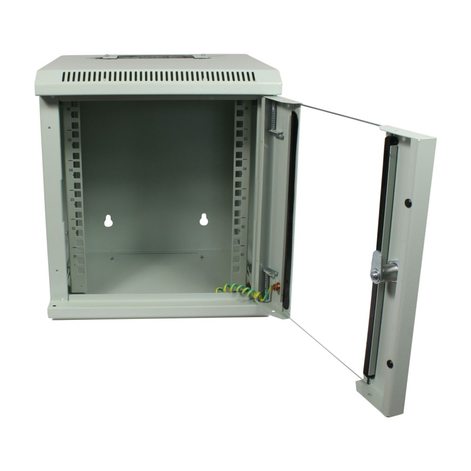 ALLNET 10 Wall-mounted Enclosures 3U W312 D300mm 1-piece Light Grey SMM Series