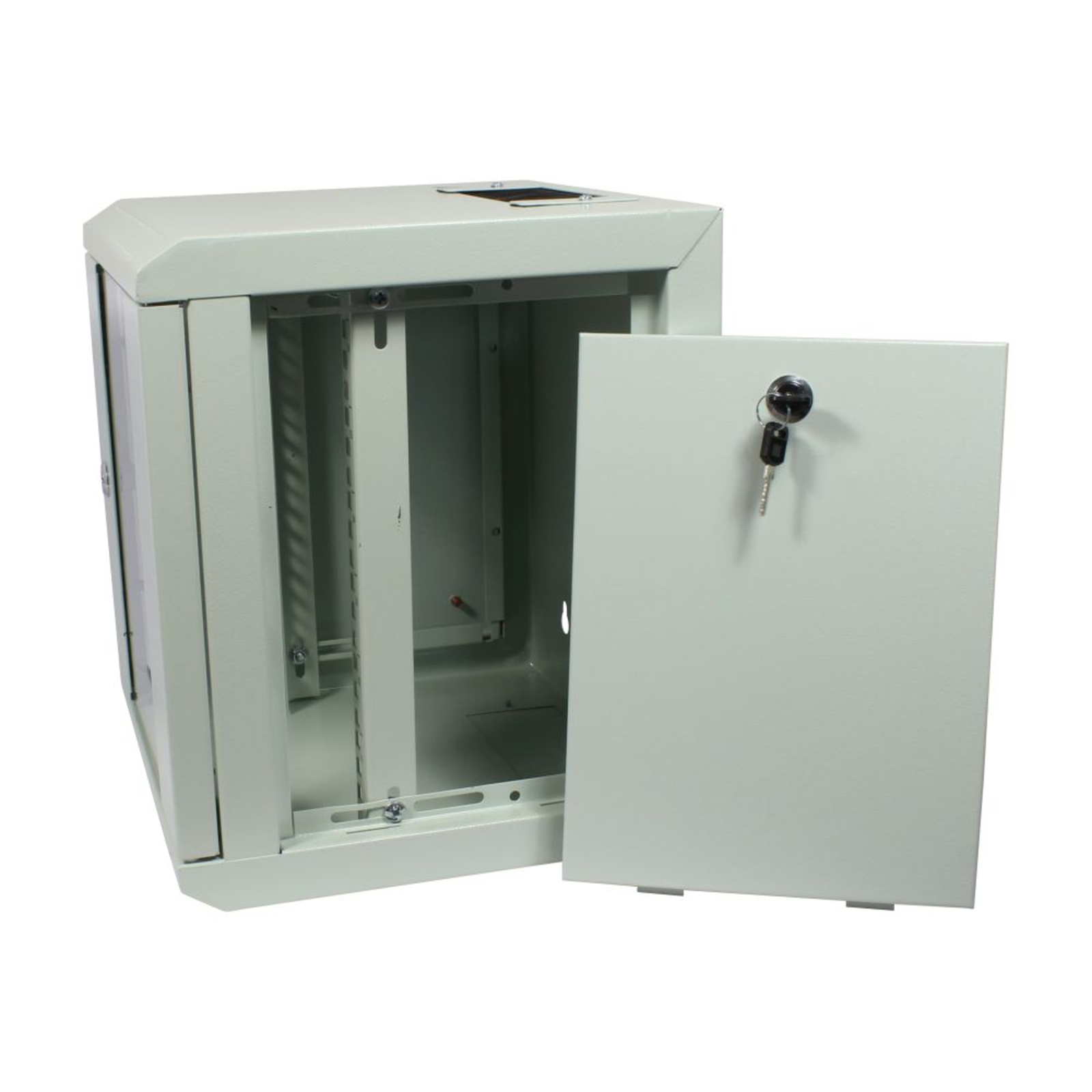 ALLNET 10 Wall-mounted Enclosures 3U W312 D300mm 1-piece Light Grey SMM Series