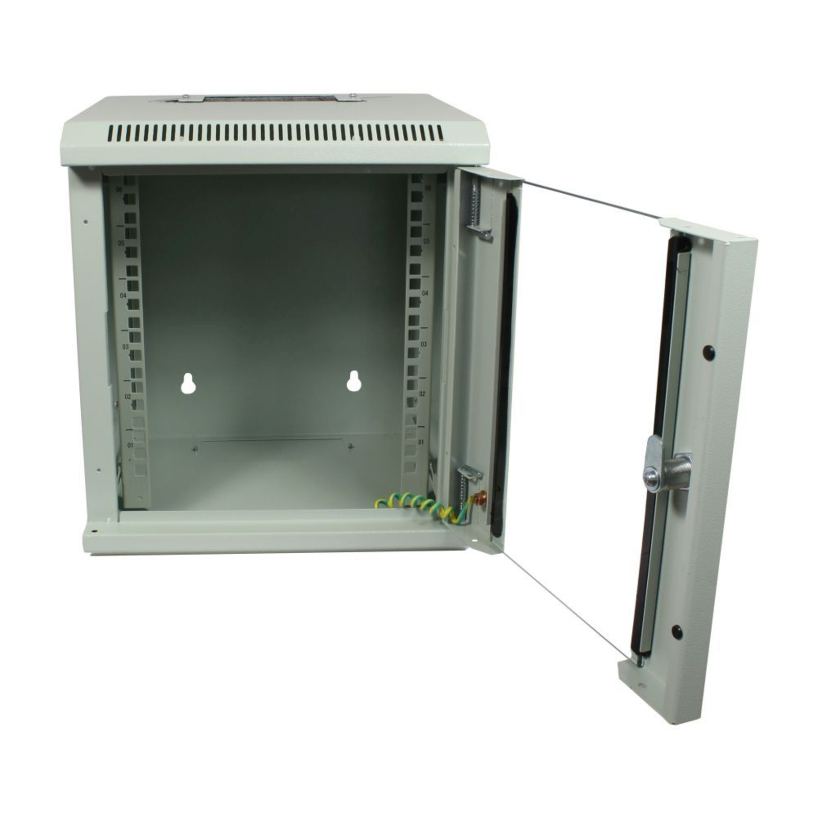 ALLNET 10 Wall-mounted Enclosures 6U W312 D300mm 1-piece Light Grey SMM Series