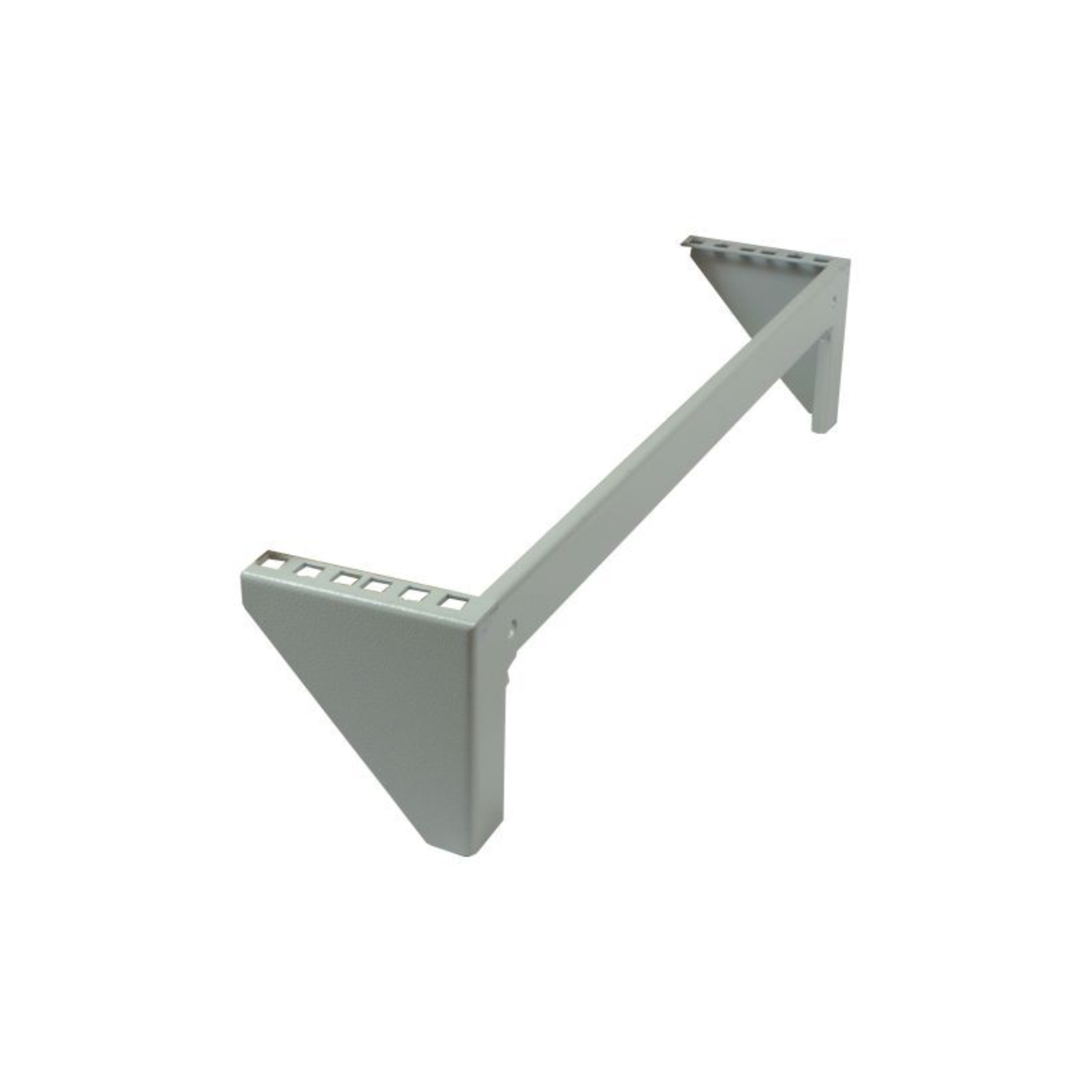 ALLNET 19 Accessories Wall Bracket 2U W490 D98mm Light Grey SMW Series