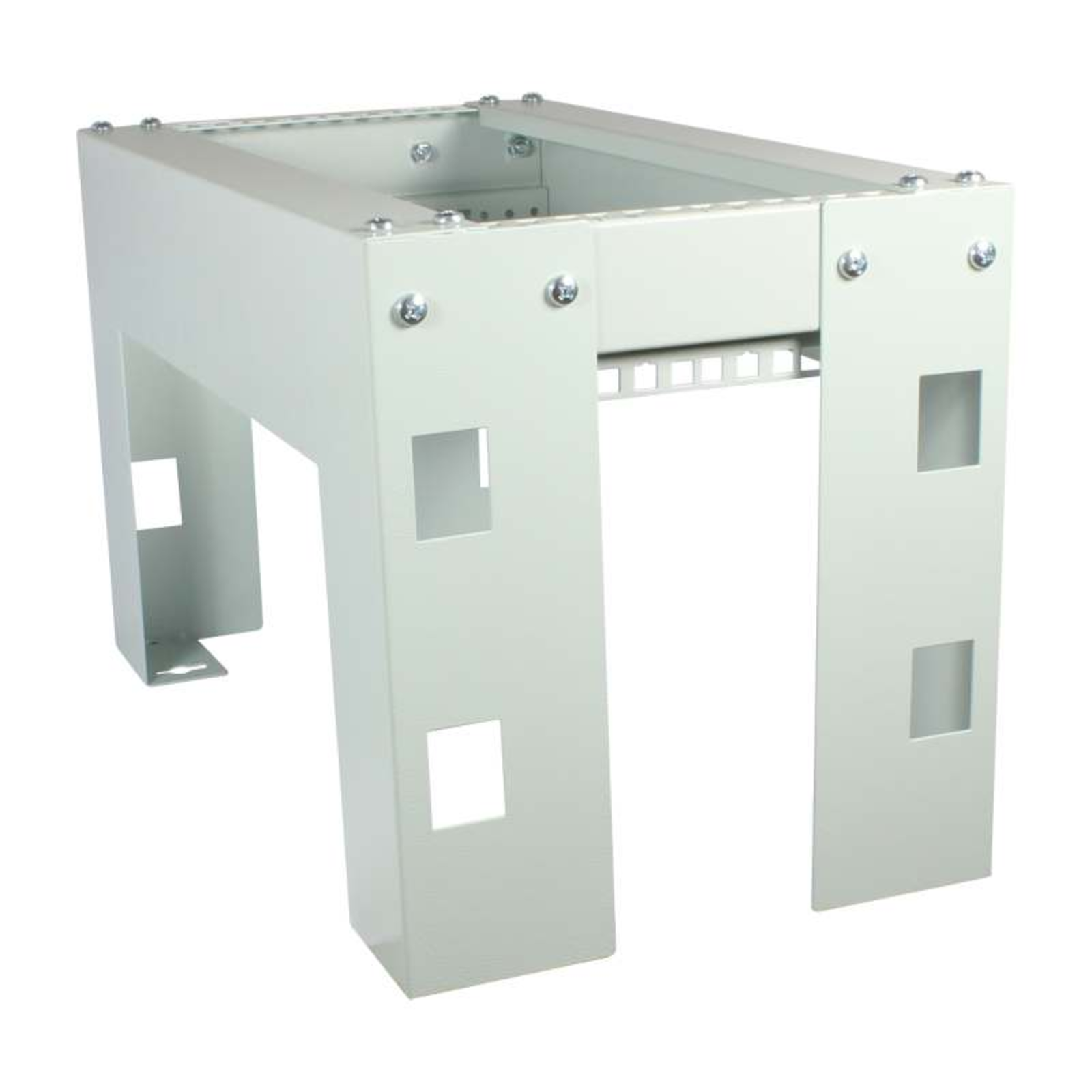 ALLNET 19 Wall-mounted Housing Open 6U T300mm Light Grey SWD Series