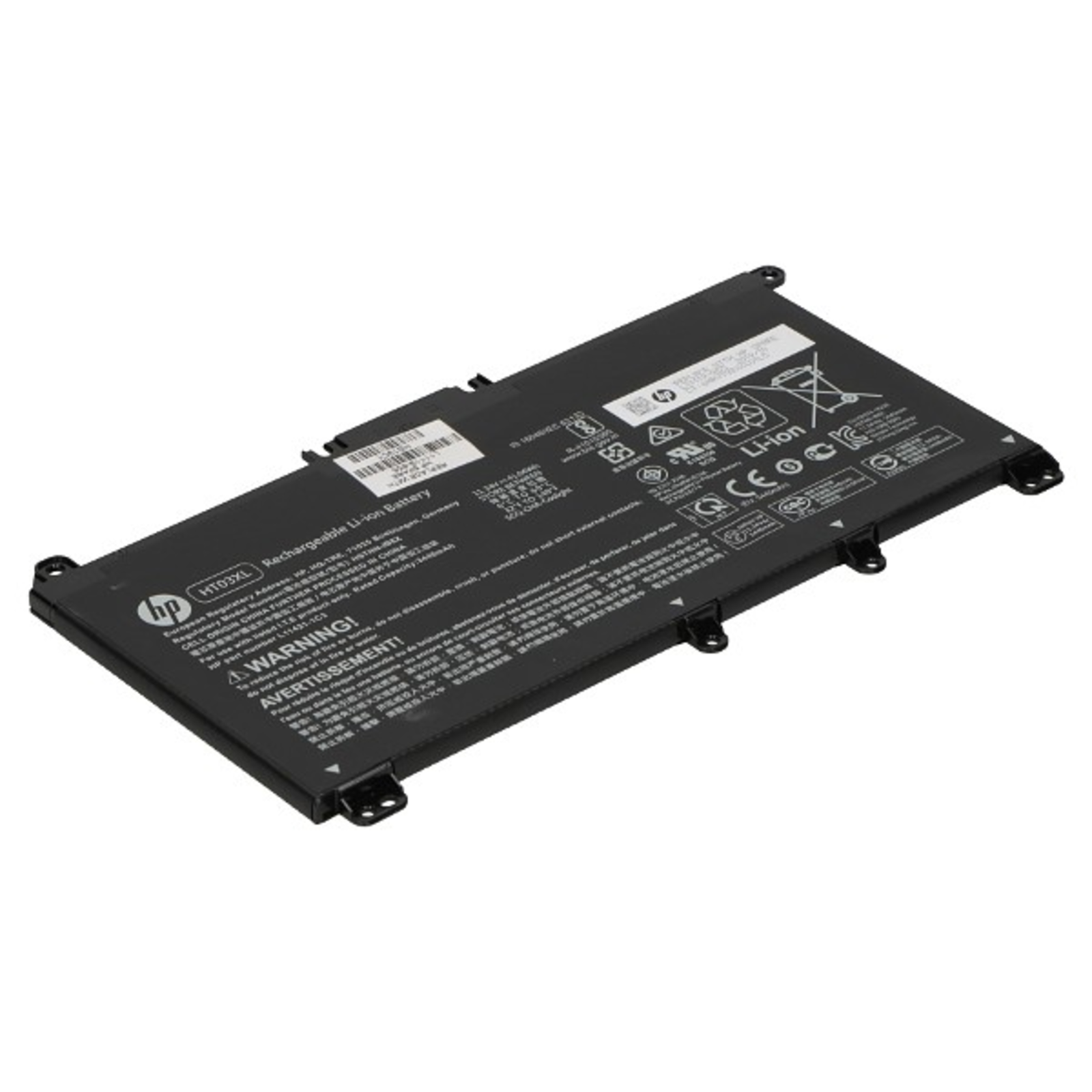 2-POWER Main Battery Pack 11.34V 3440mAh Replaces L11421-2C3 HP Pavilion 15-CS1007NB