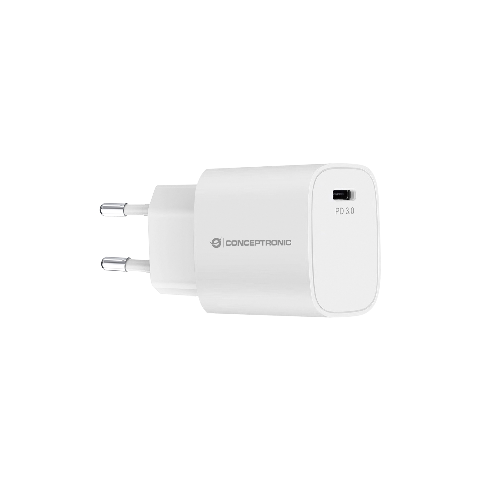 Conceptronic 1-port 20W 1xUSB-C Desk PD Charger White