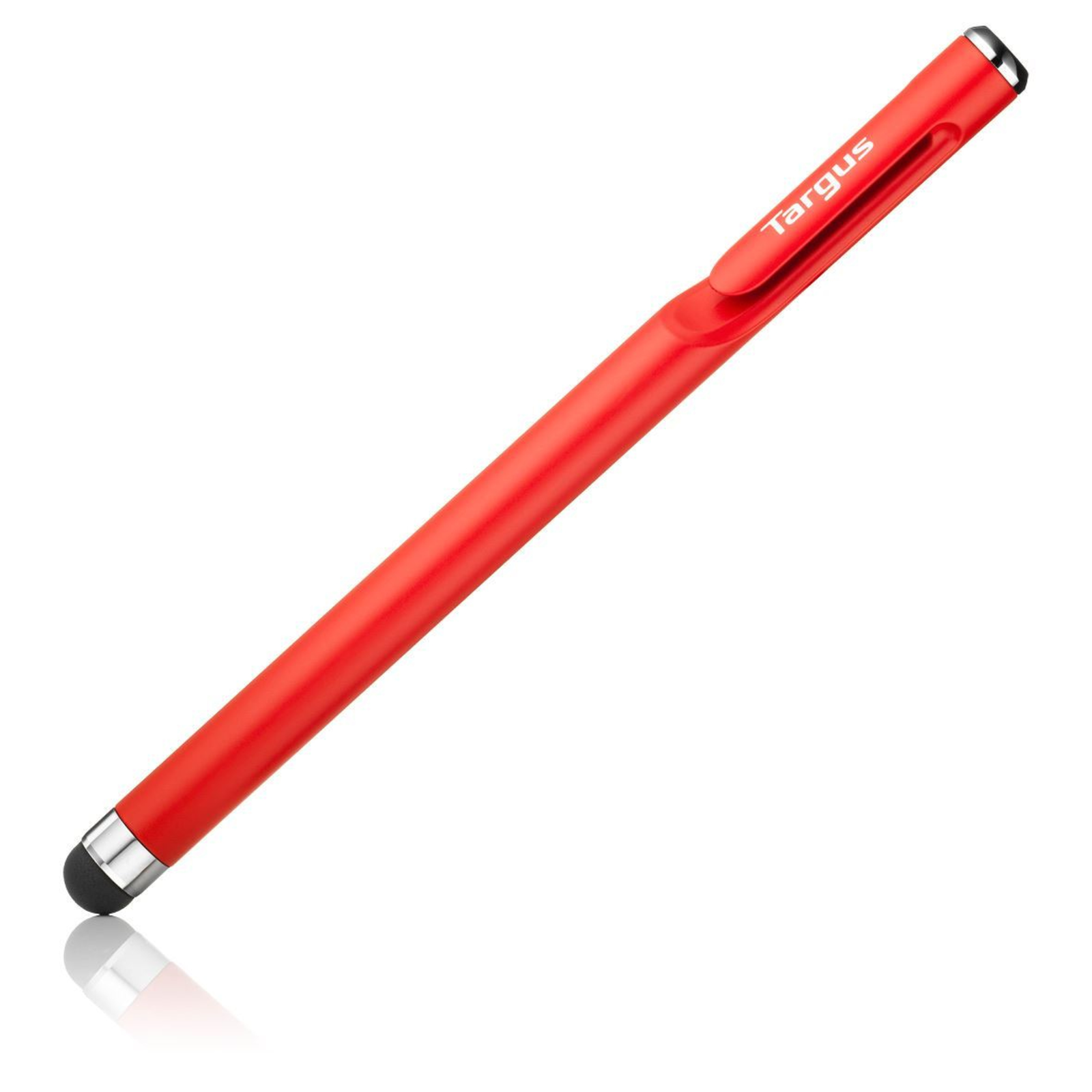 Targus Stylus for Cell Phone Tablet Antimicrobial Smooth Red