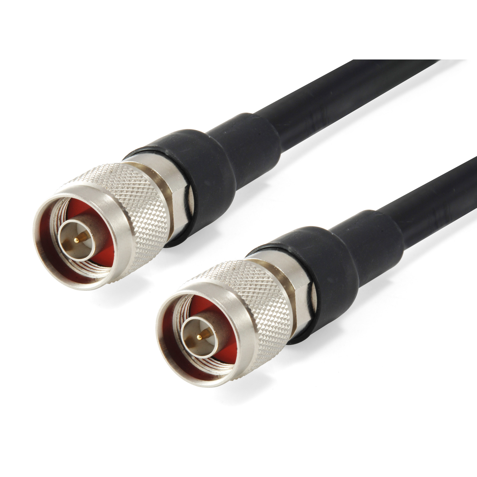 LevelOne 1m Antenna Cable, CFD-400, N Male Plug to N Male Plug, Indoor/Outdoor