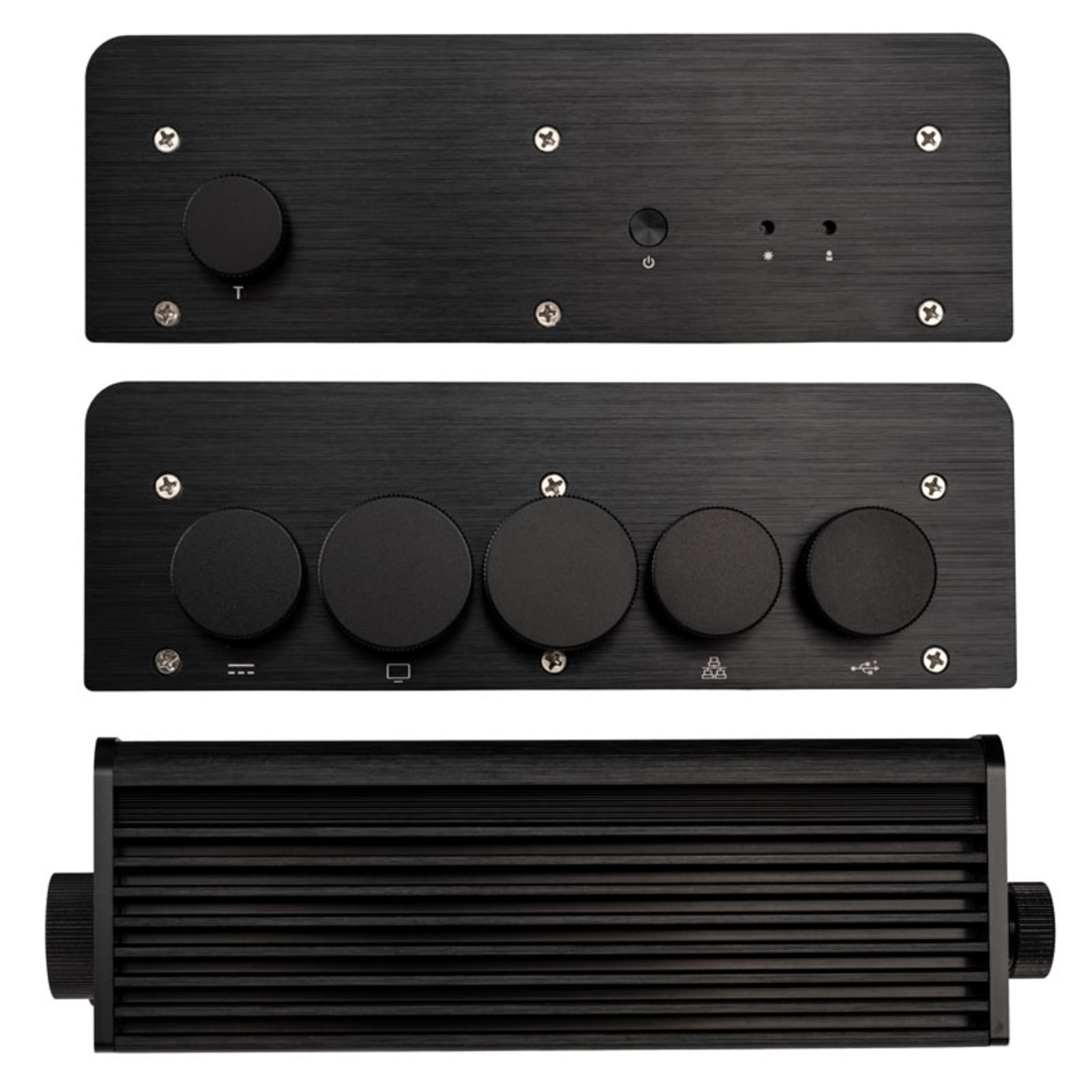 AKASA Fanless Pascal PX IP65 UCFF Housing (Intel NUC) Waterproof Black
