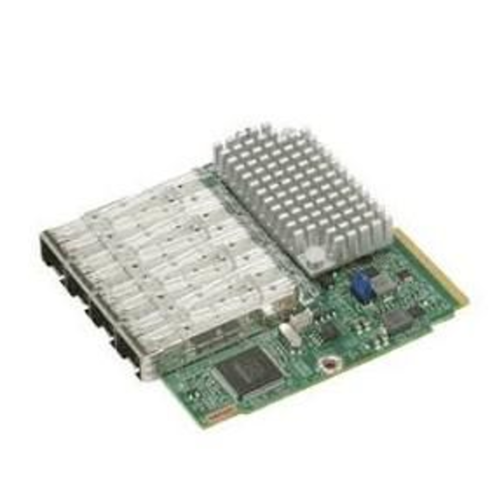 Supermicro AOC-MTG-I4S Built-in Wired Fibre 100000 Mbits Green Silver