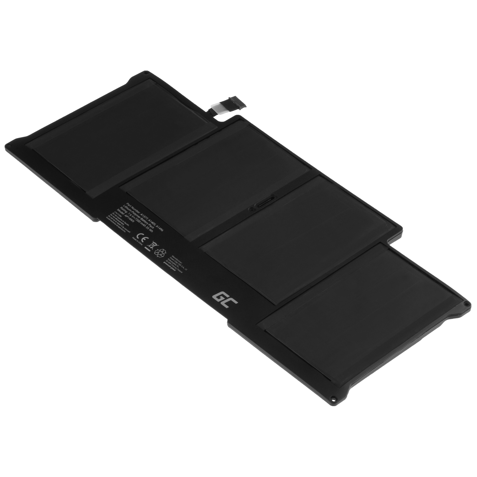 Greencell Laptop Battery A1369 A1466 for Apple MacBook Air 13 7.6V 54.4Wh