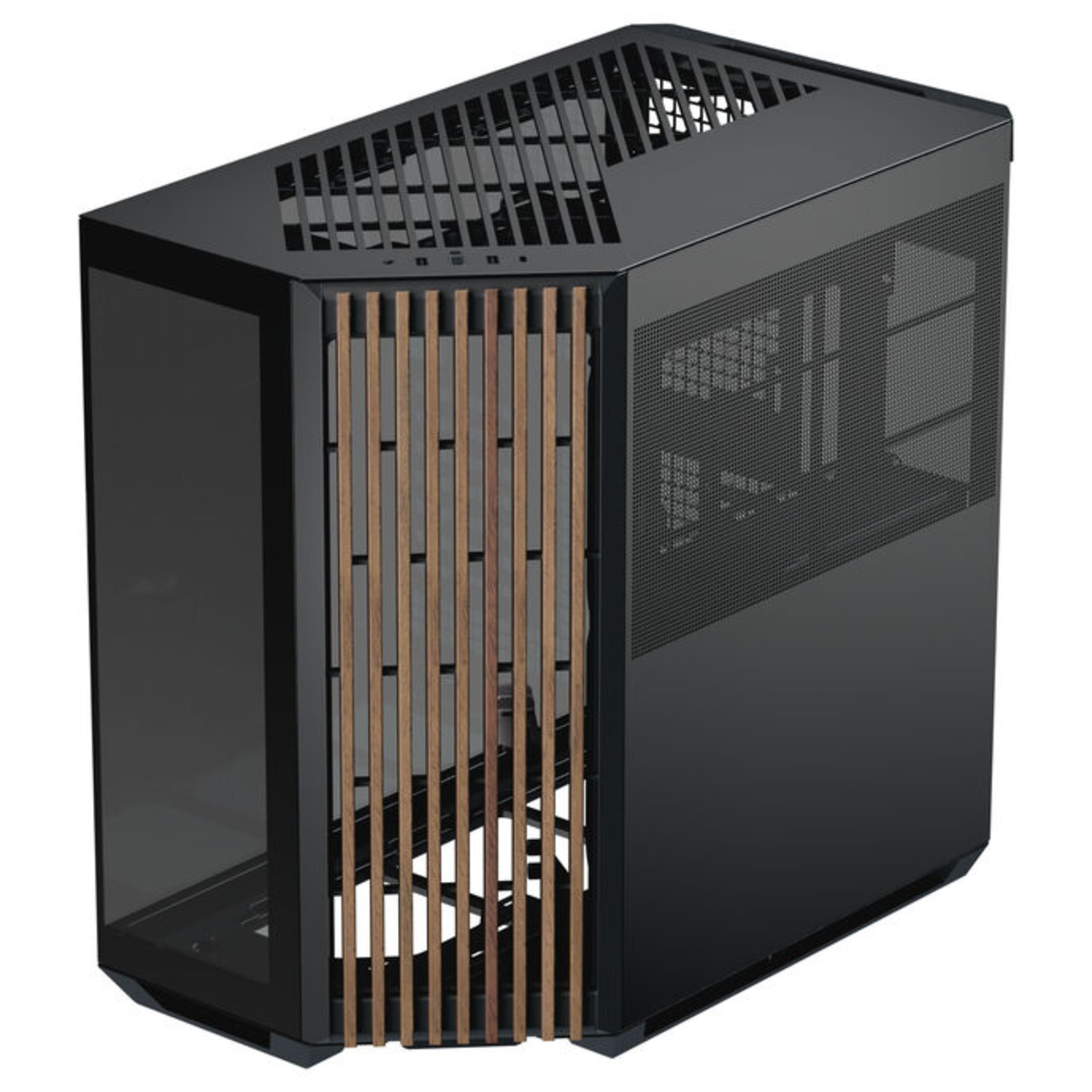 APNX V1-W Black Wood PC Case