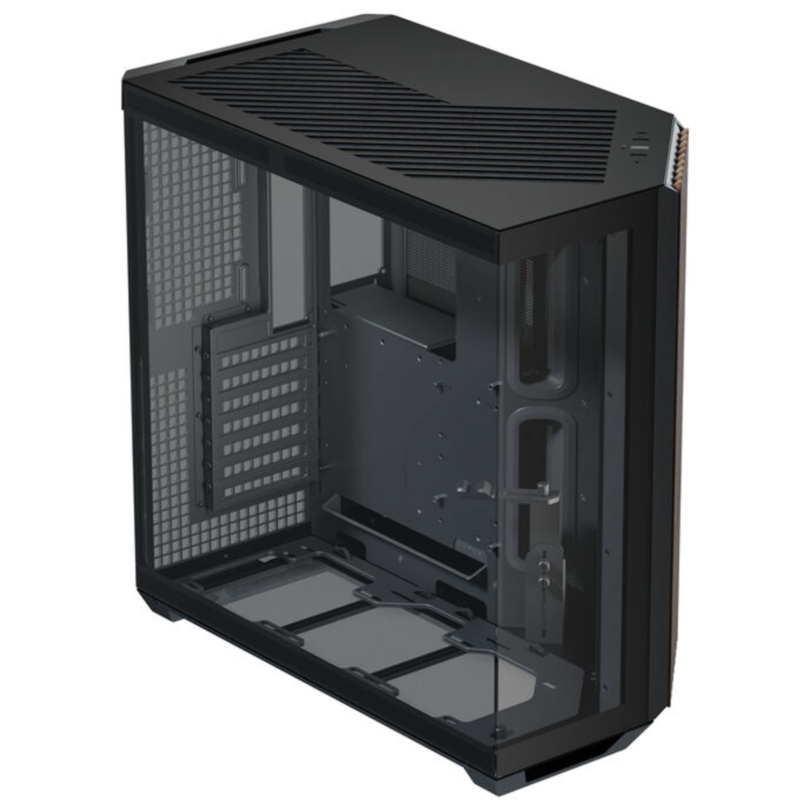 APNX V1-W Black Wood PC Case