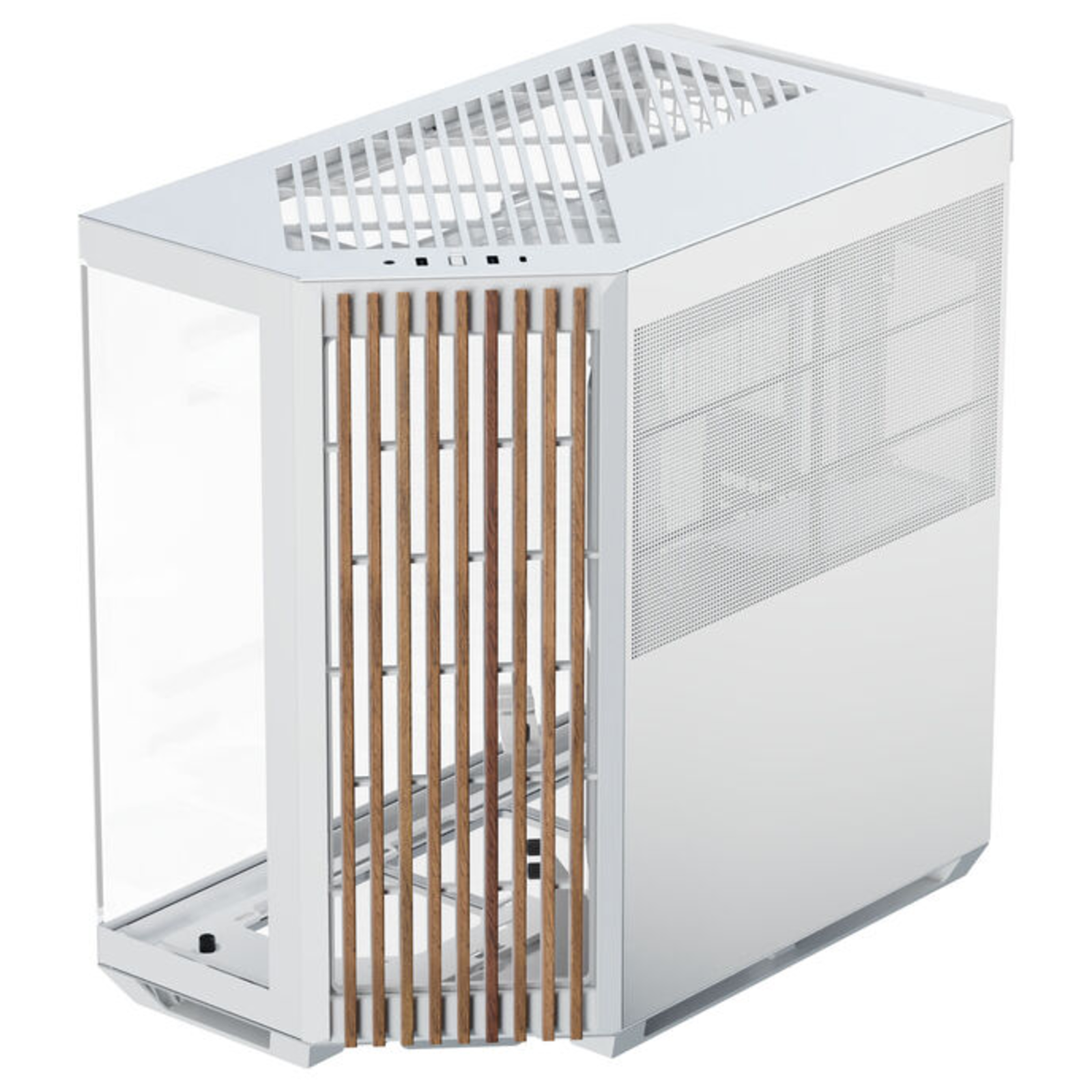 APNX V1-W White Wood PC Case