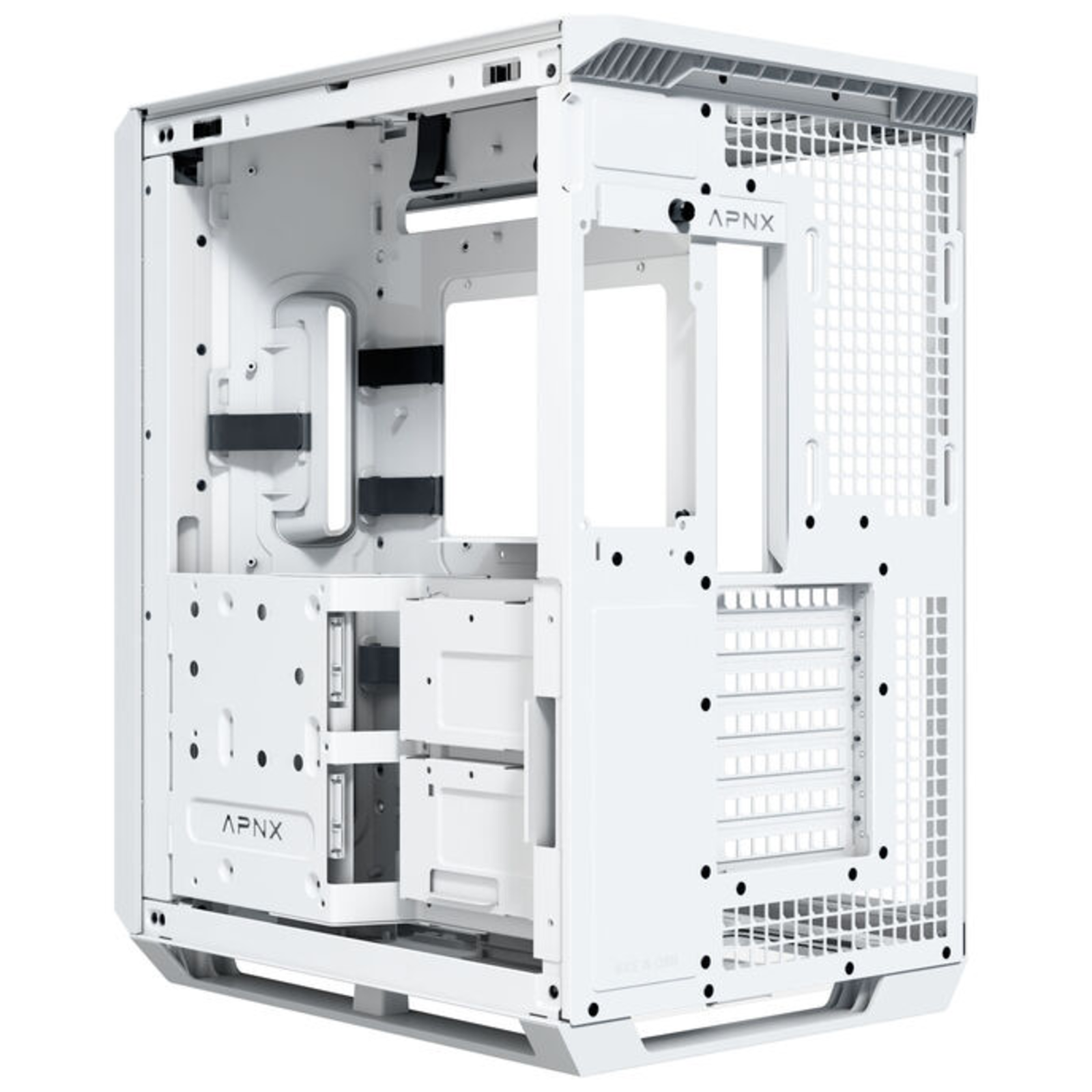 APNX V1-W White Wood PC Case