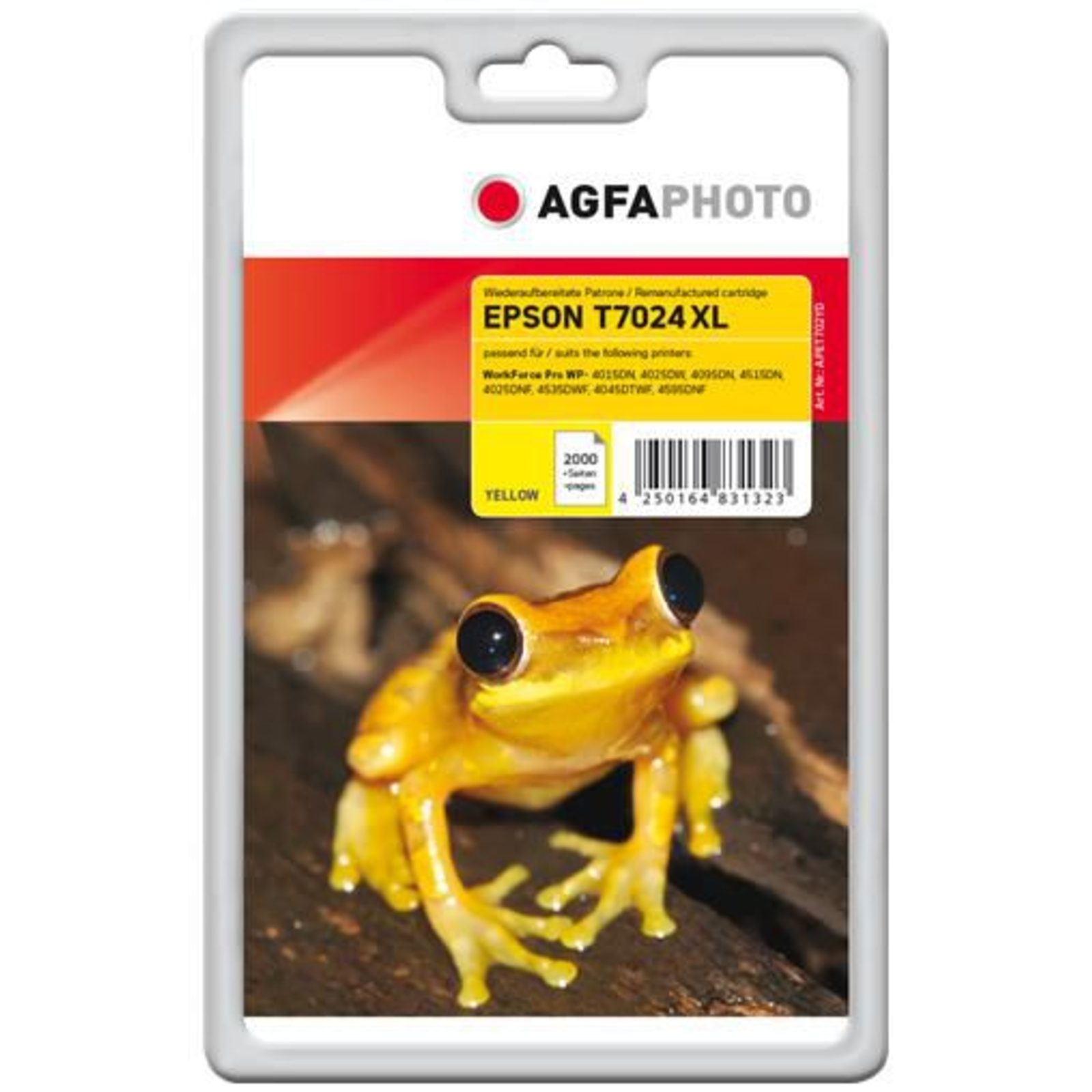 AgfaPhoto Yellow Compatible Remanufactured