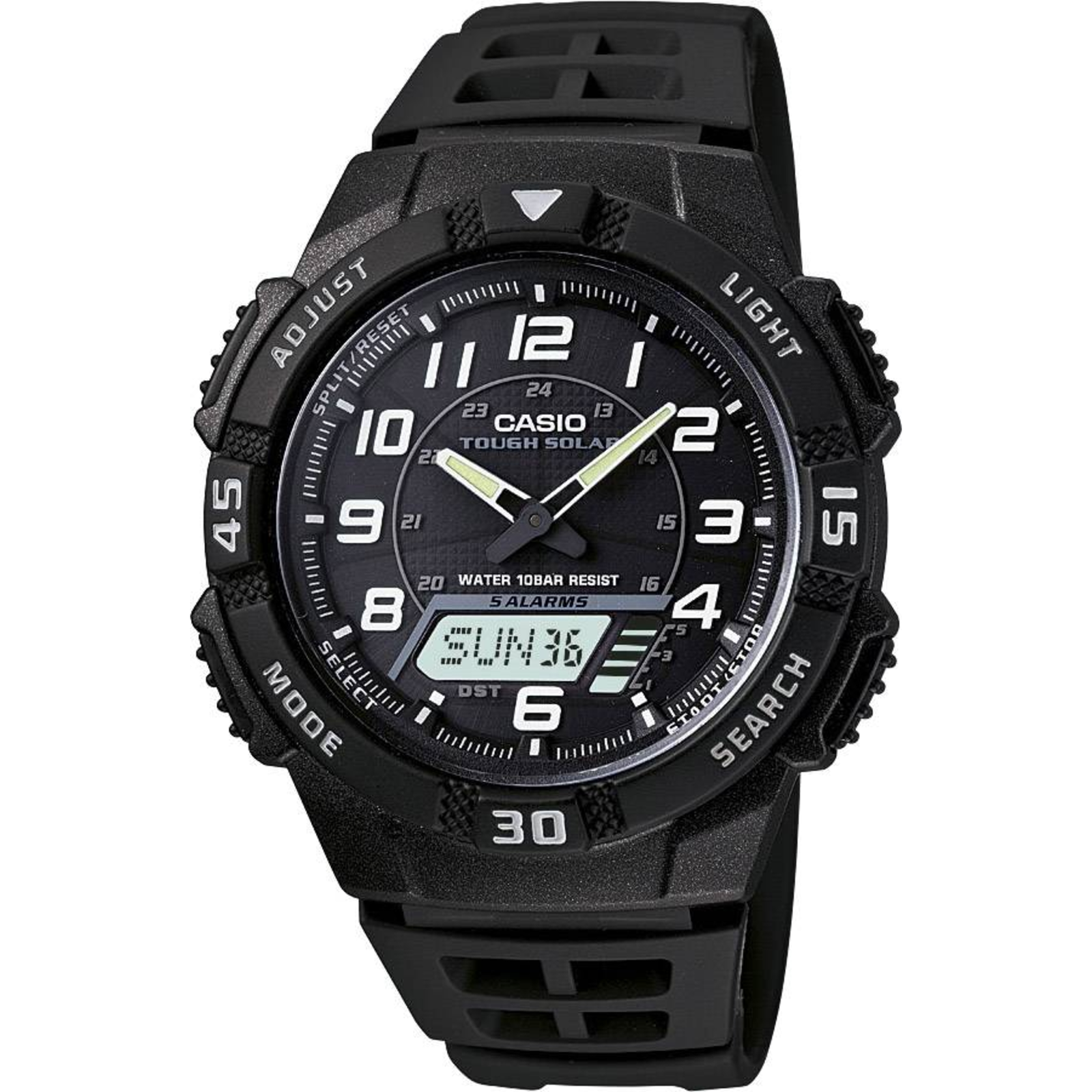 Casio Wristwatch Analog AQ-S800W-1BVEF Black