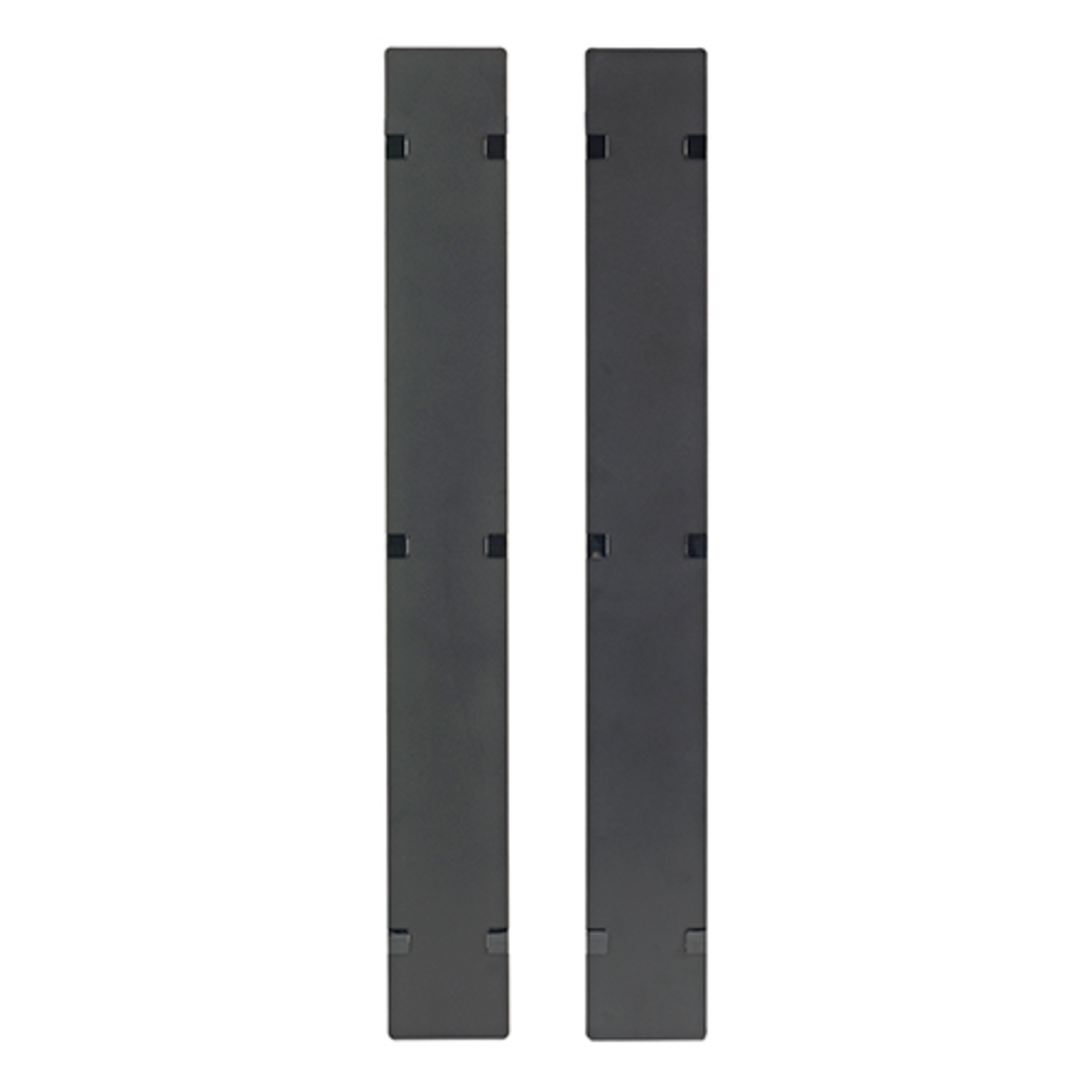 APC Rack Cable Management Console Cover Black 42U (pack of 2)