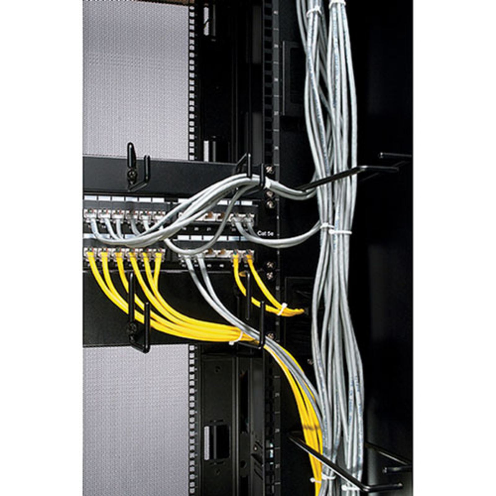 APC AR8426A Cable Management Panel Black 2U 445mm 7.6cm 89mm