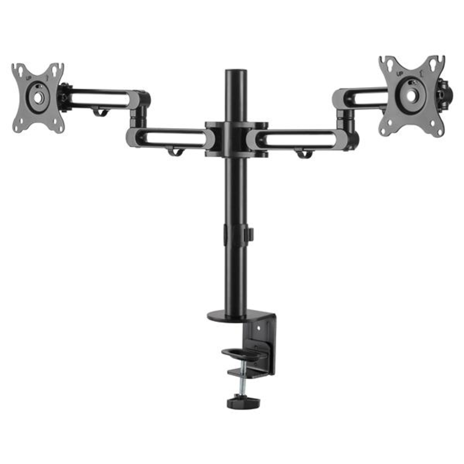 StarTech.com Double Monitor Arm for Desk Mounting Desk Clamp VESA Compatible