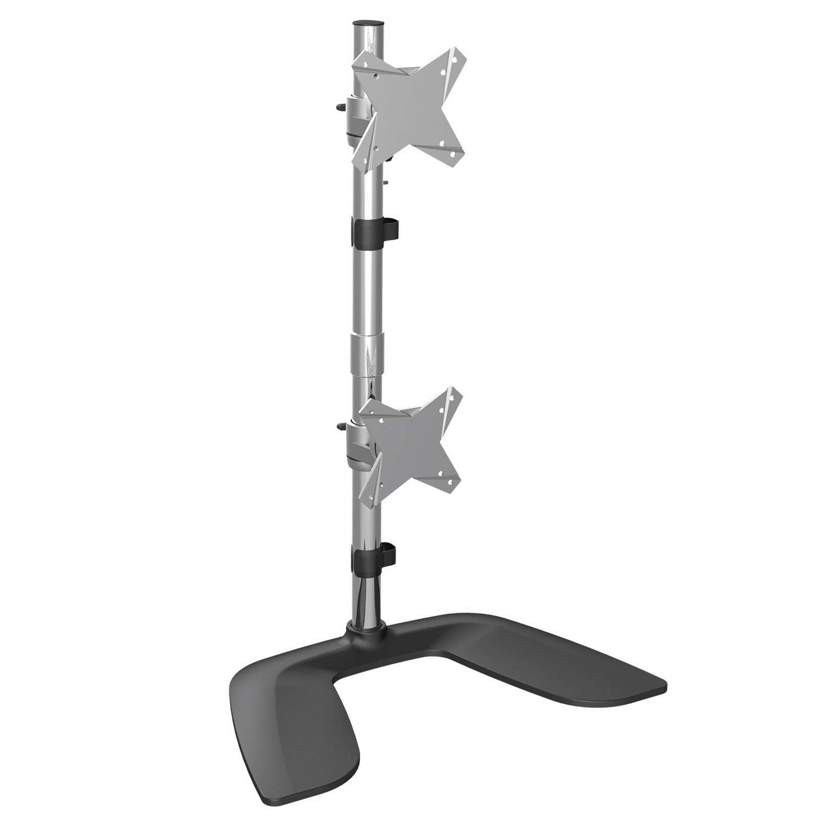 StarTech.com Monitor Mount for Two Vertically Stacked Monitors Ergonomic Monitor Arm