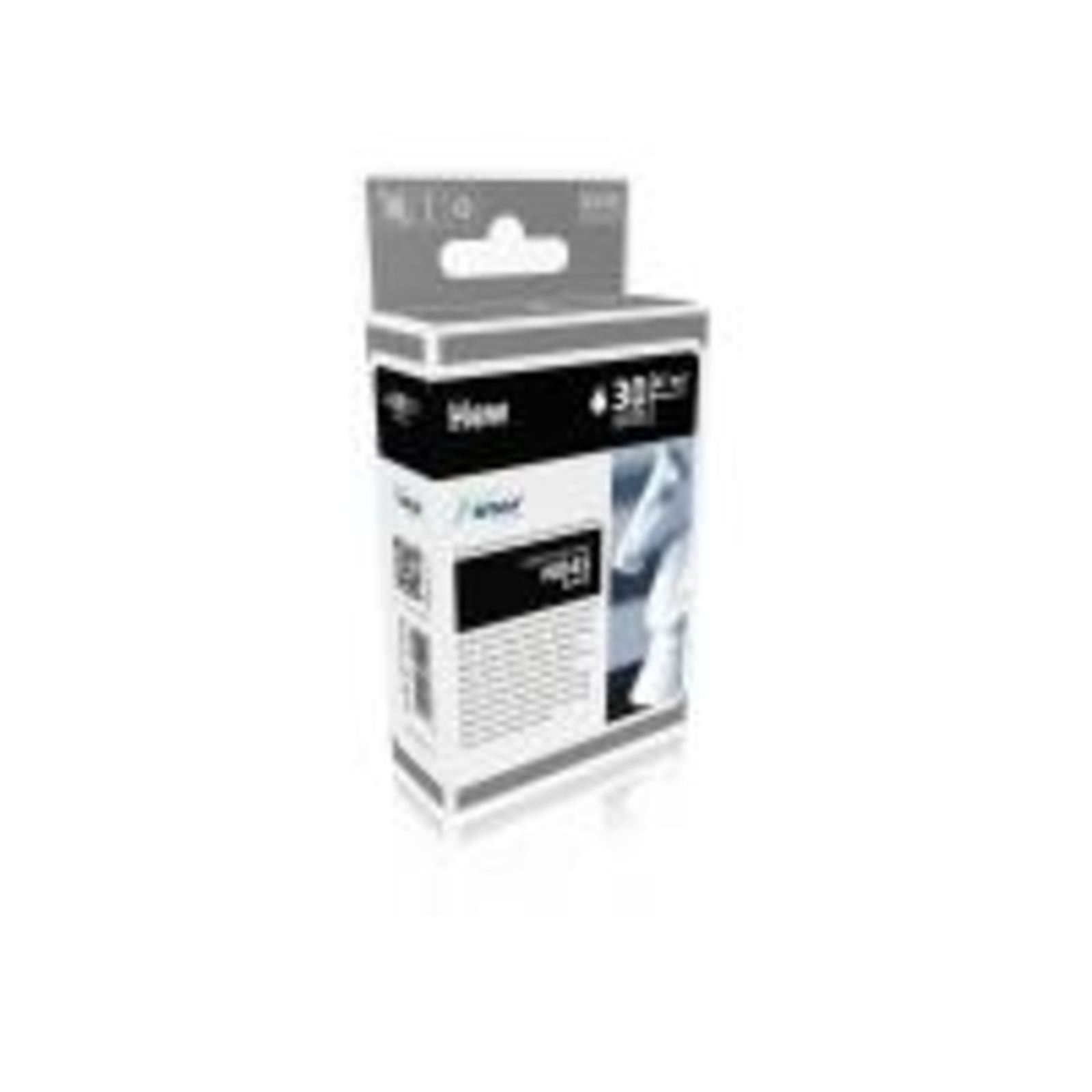 ASTAR 42 Ml Black Print Head with Cartridge Refill (Alternative to HP 45)