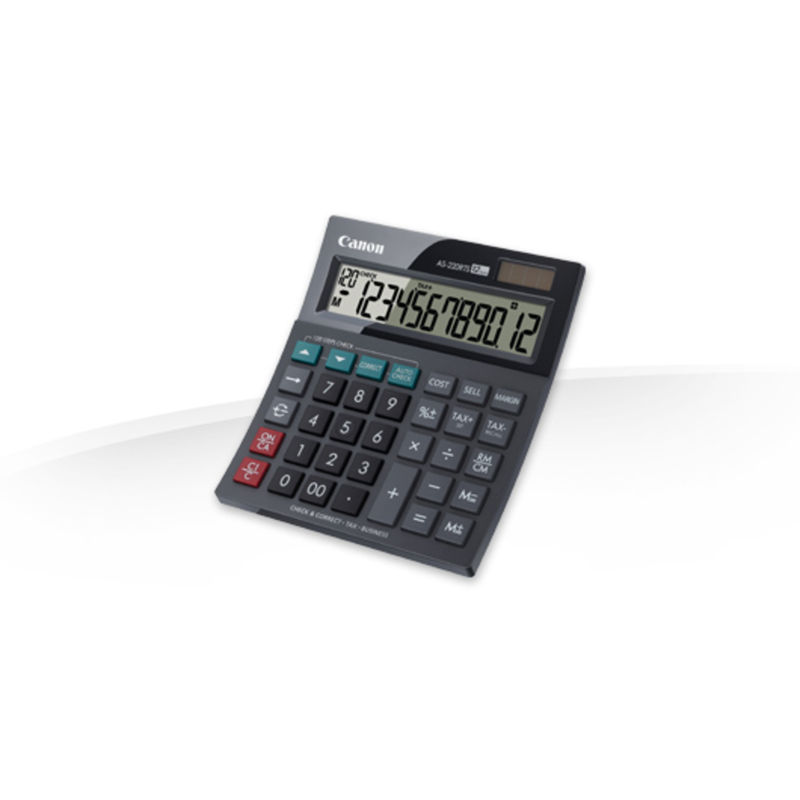 Canon AS-220RTS Desktop Calculator Black