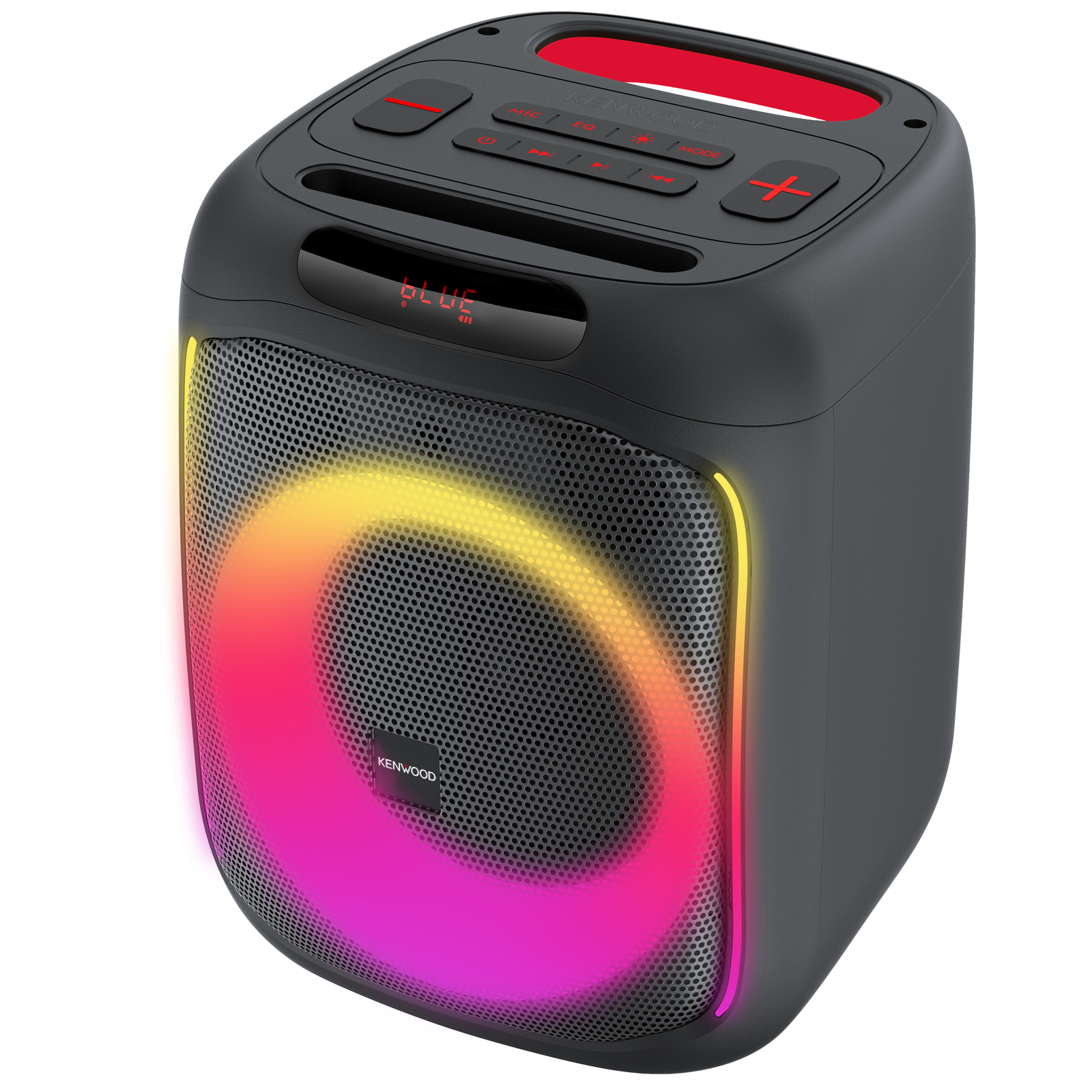 Kenwood AS-P200PT Party Speaker Strobo LED Battery Life 10 Hours USB-C (AS-P200BT)