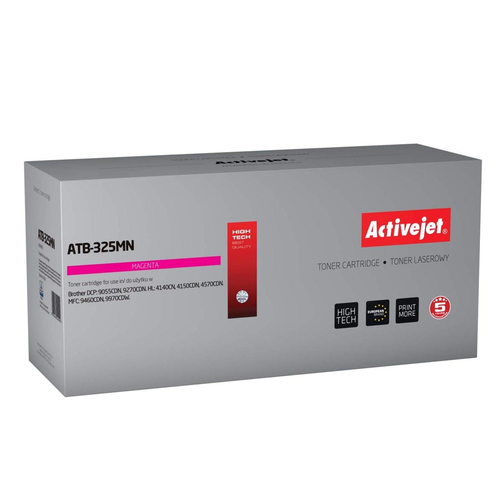 Activejet ATB-325MN Toner Replacement TN-325M Supreme 3500 Pages Red