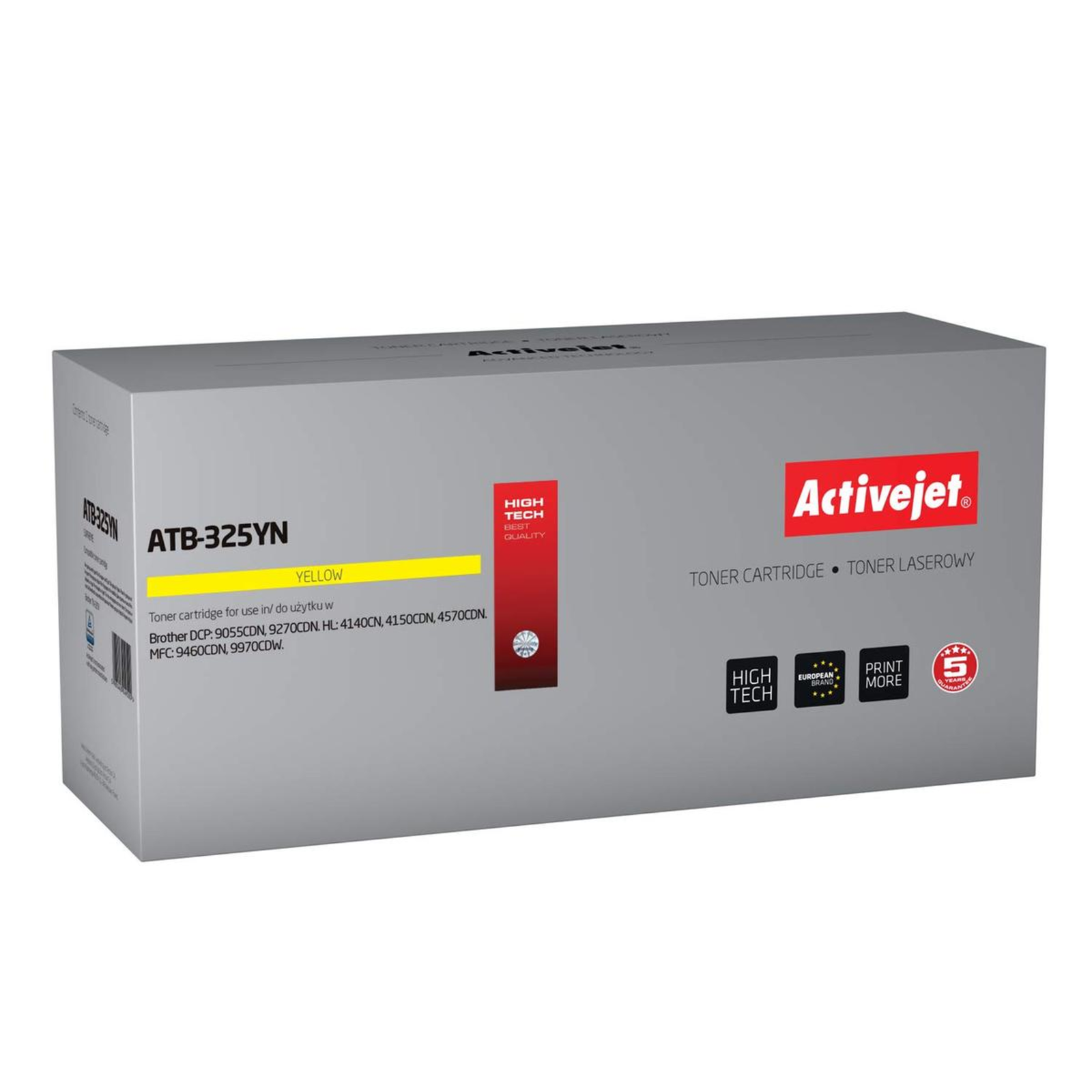 Activejet ATB-325YN Toner Replacement TN-325Y Supreme 3500 Pages