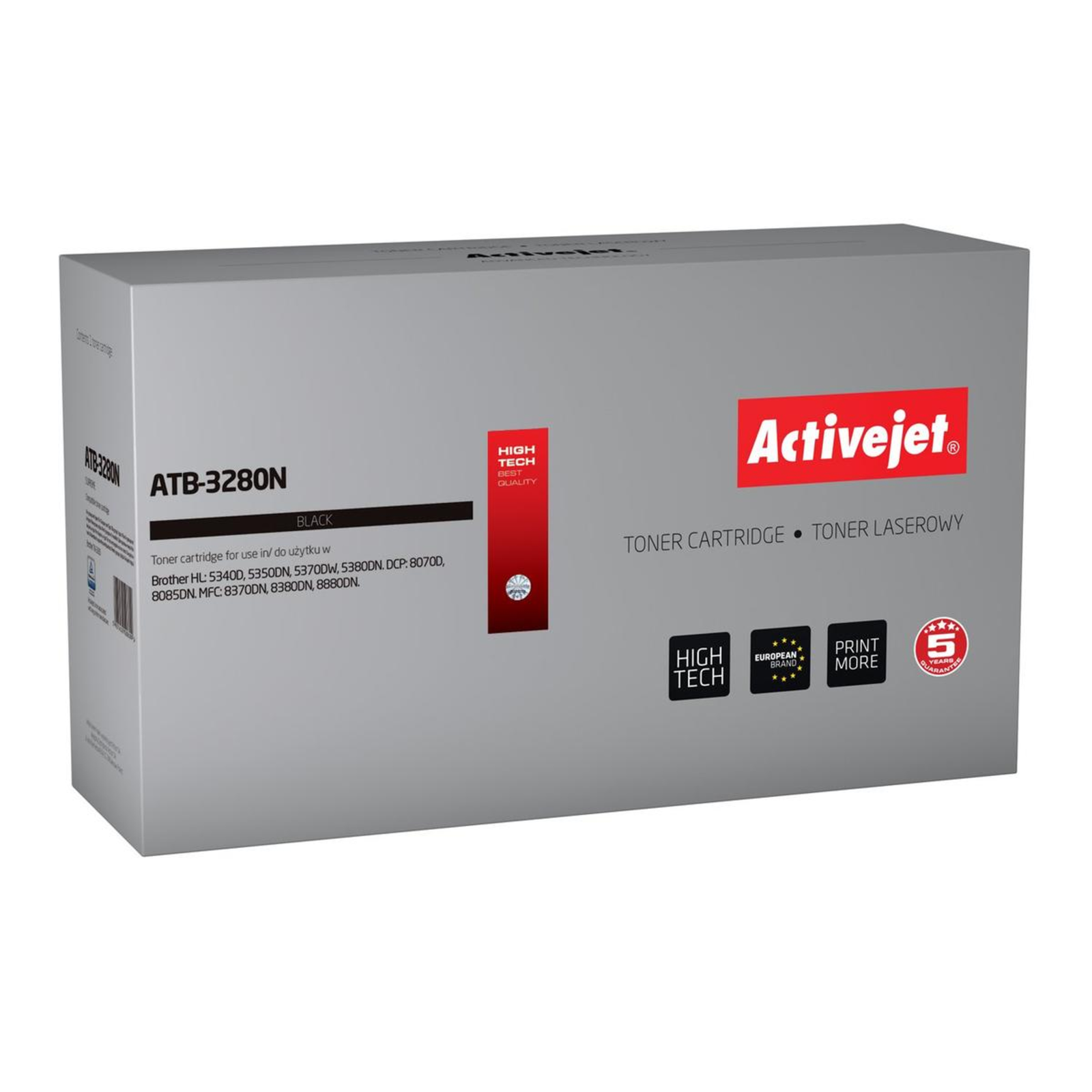 Activejet ATB-3280N Toner Replacement TN-3280 Supreme 8000 Pages Black