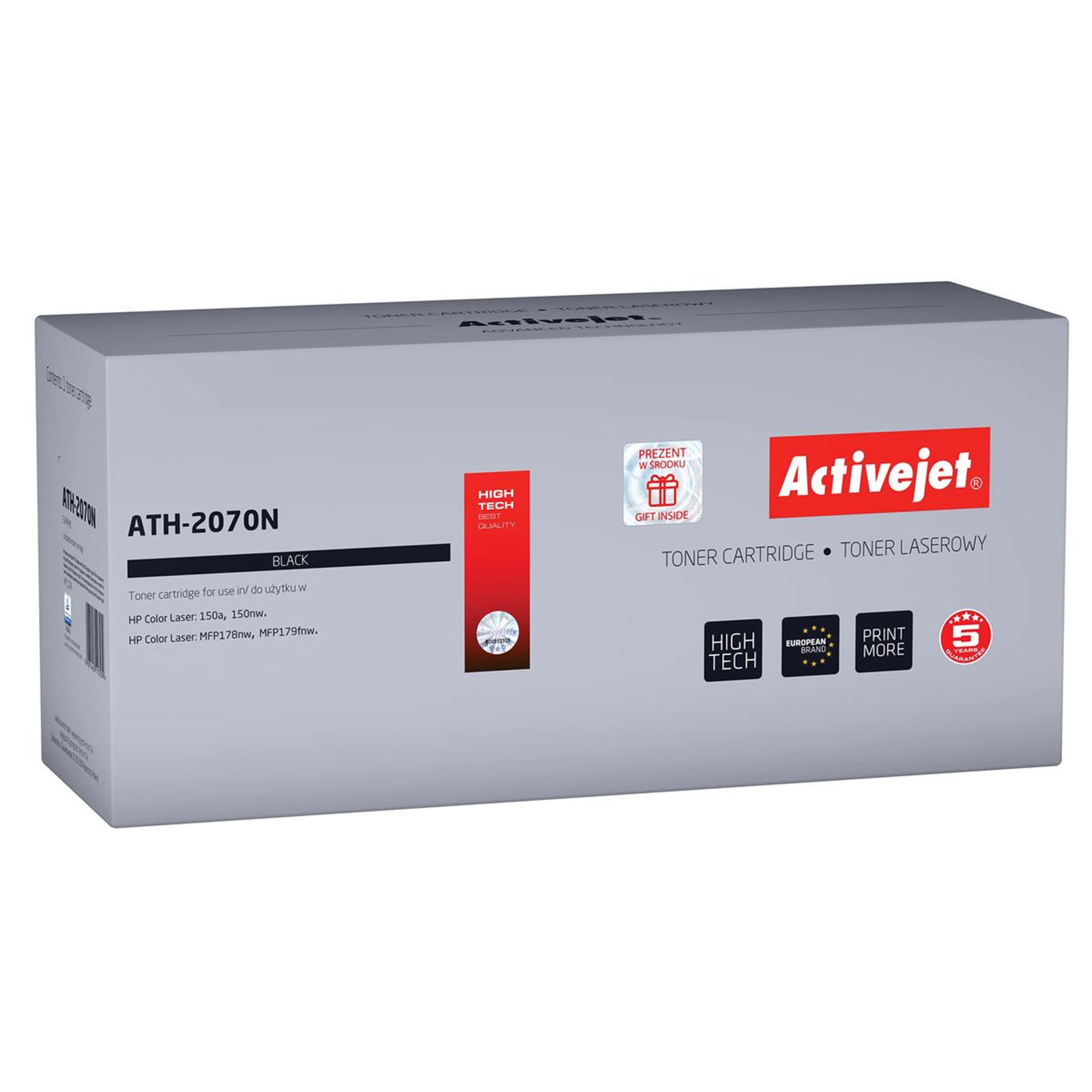 Activejet ATH-2073N Toner Replacement HP 117A 2073A Supreme 700 Pages Red
