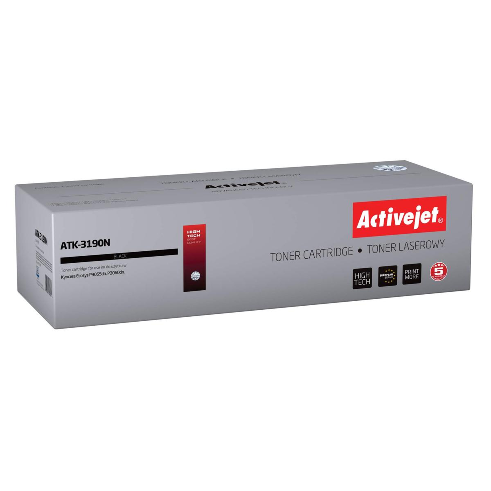 Activejet ATK-3190N Toner Kyocera TK-3190 Replacement Supreme 25000 Pages Black